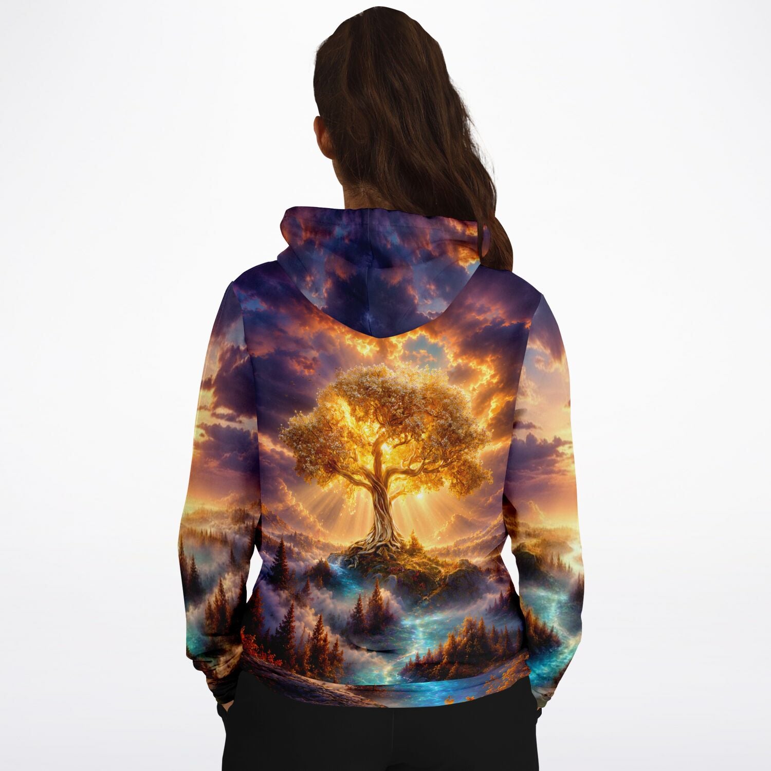 Dreamer Hoodie - Der goldene Weltenbaum