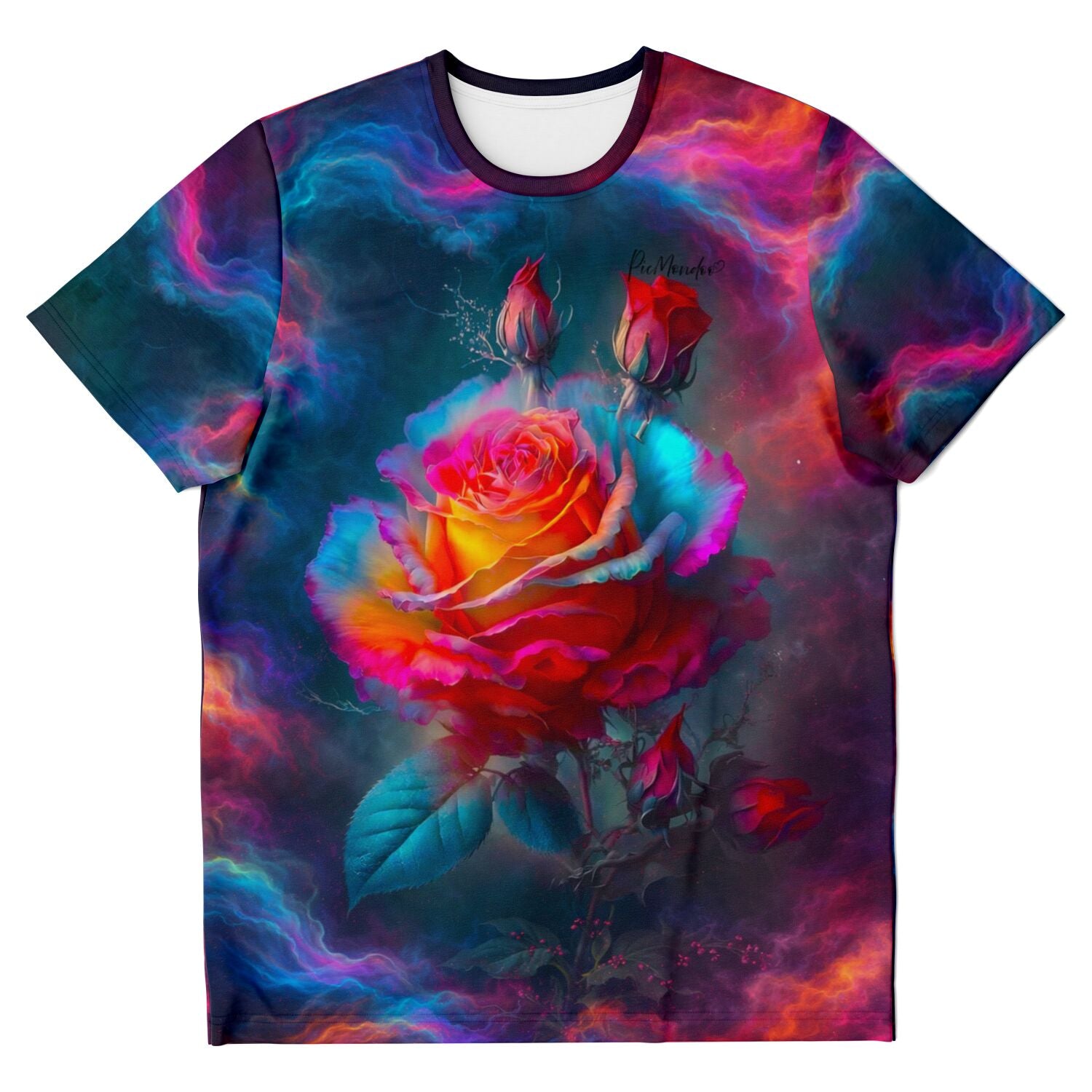 Dreamer T-Shirt - Zarte Rosenblüte