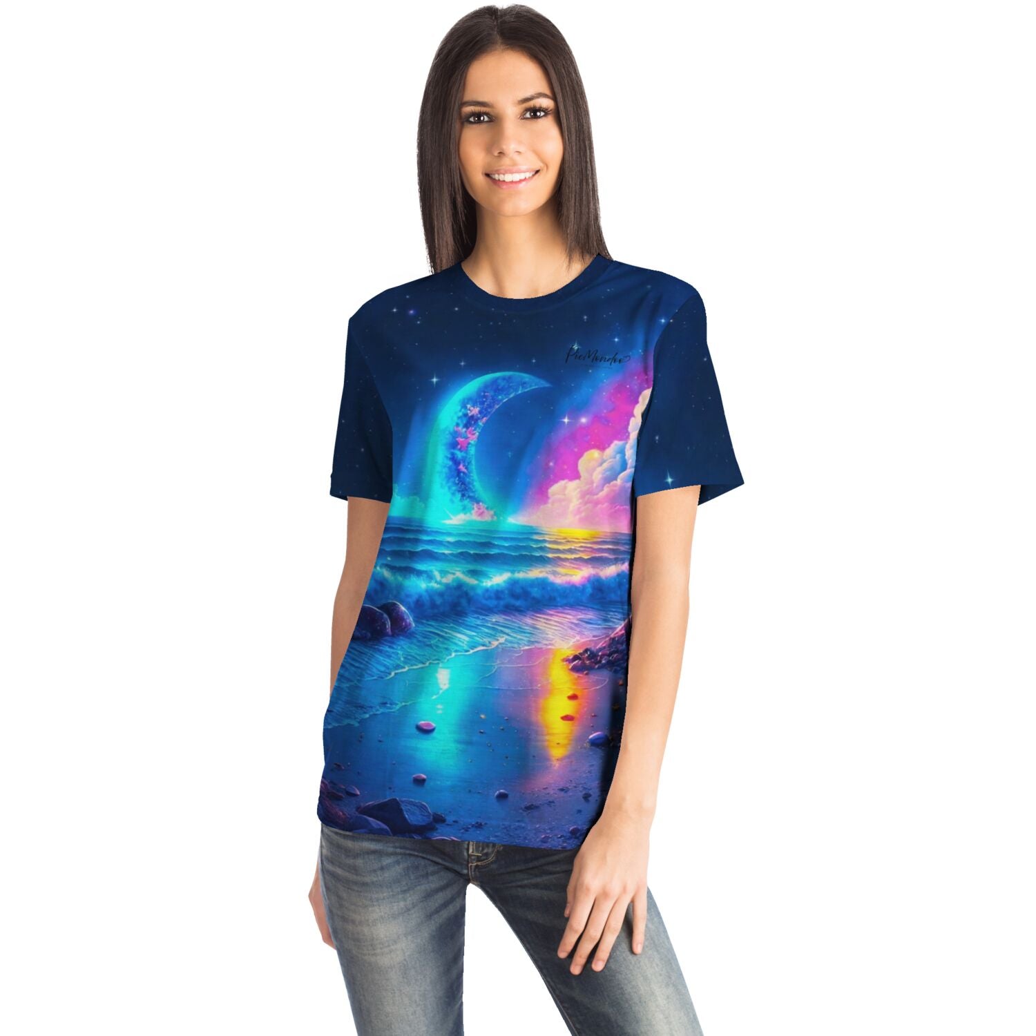 Dreamer T-Shirt - AB Special - Strand im Mondschein
