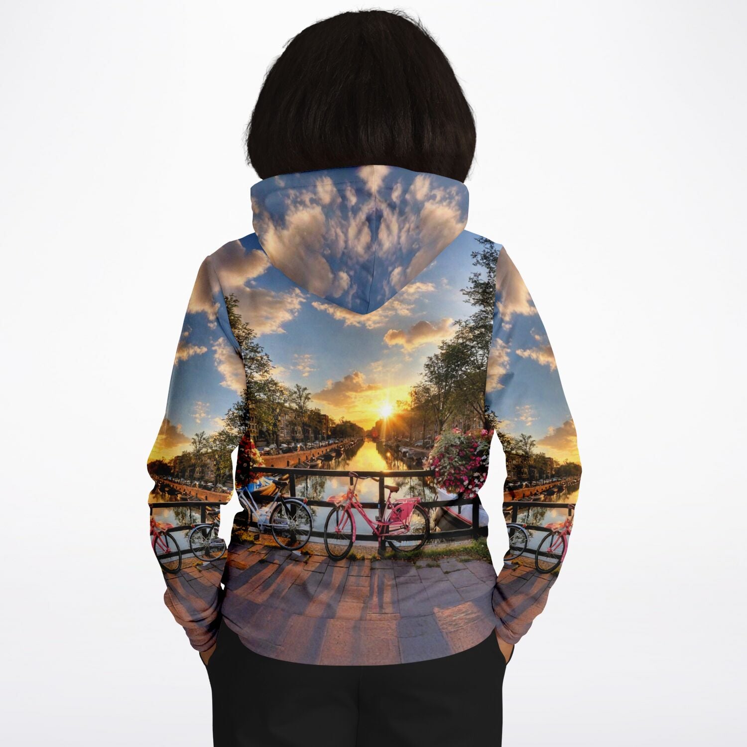 Dreamer Hoodie -  Sonnenuntergang in Amsterdam