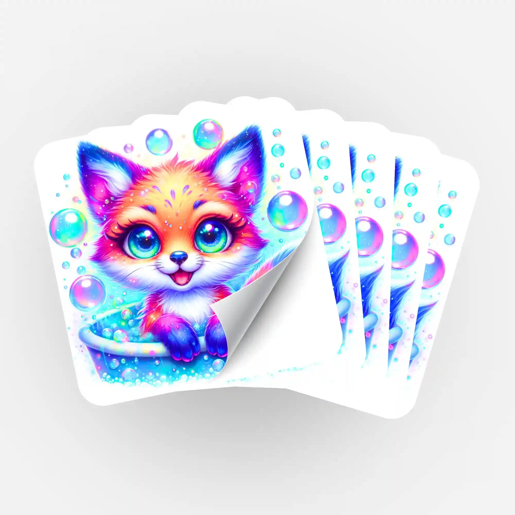 Aufkleber 5er-Set - Foxy Fuchs