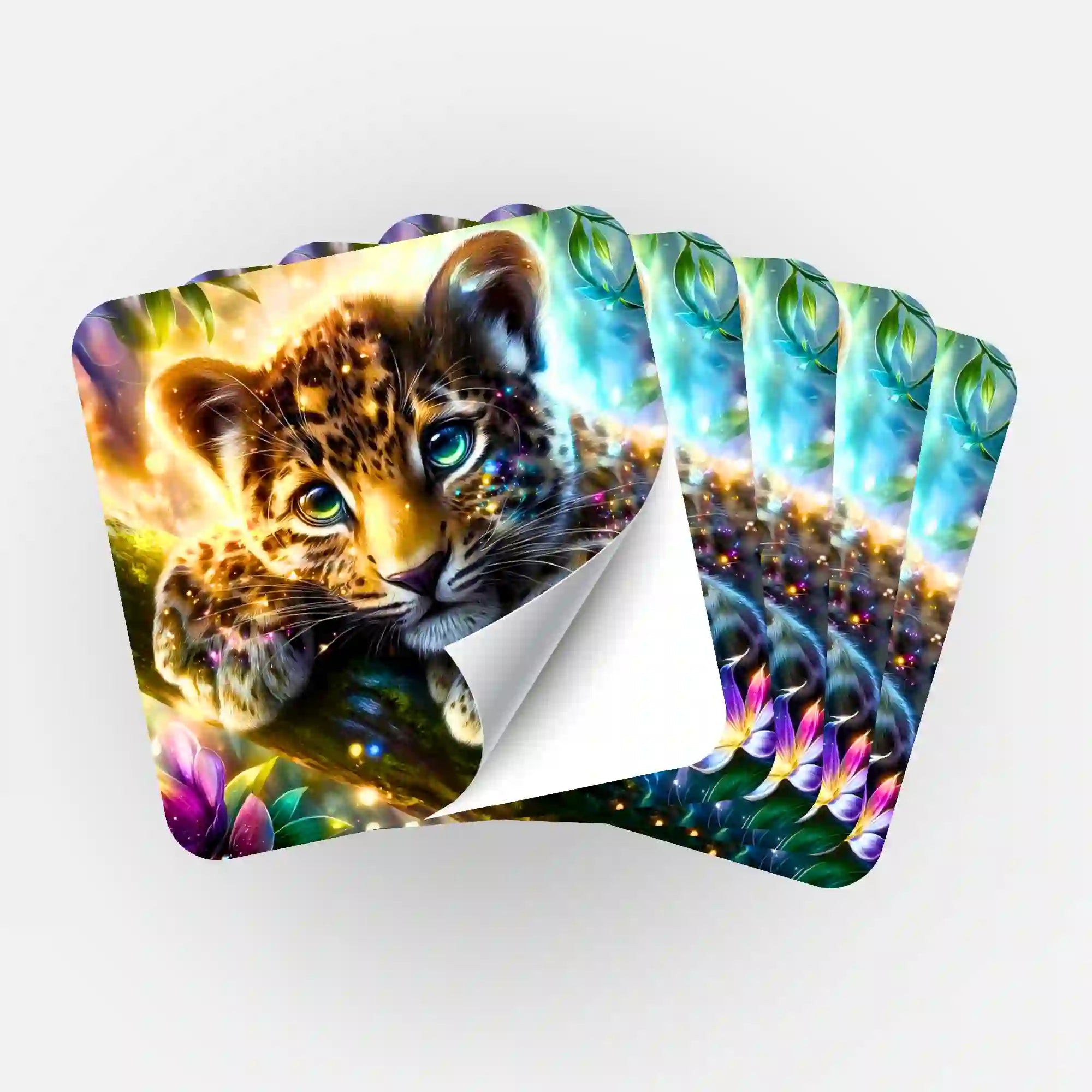 Aufkleber 5er-Set - Sonnenfunke