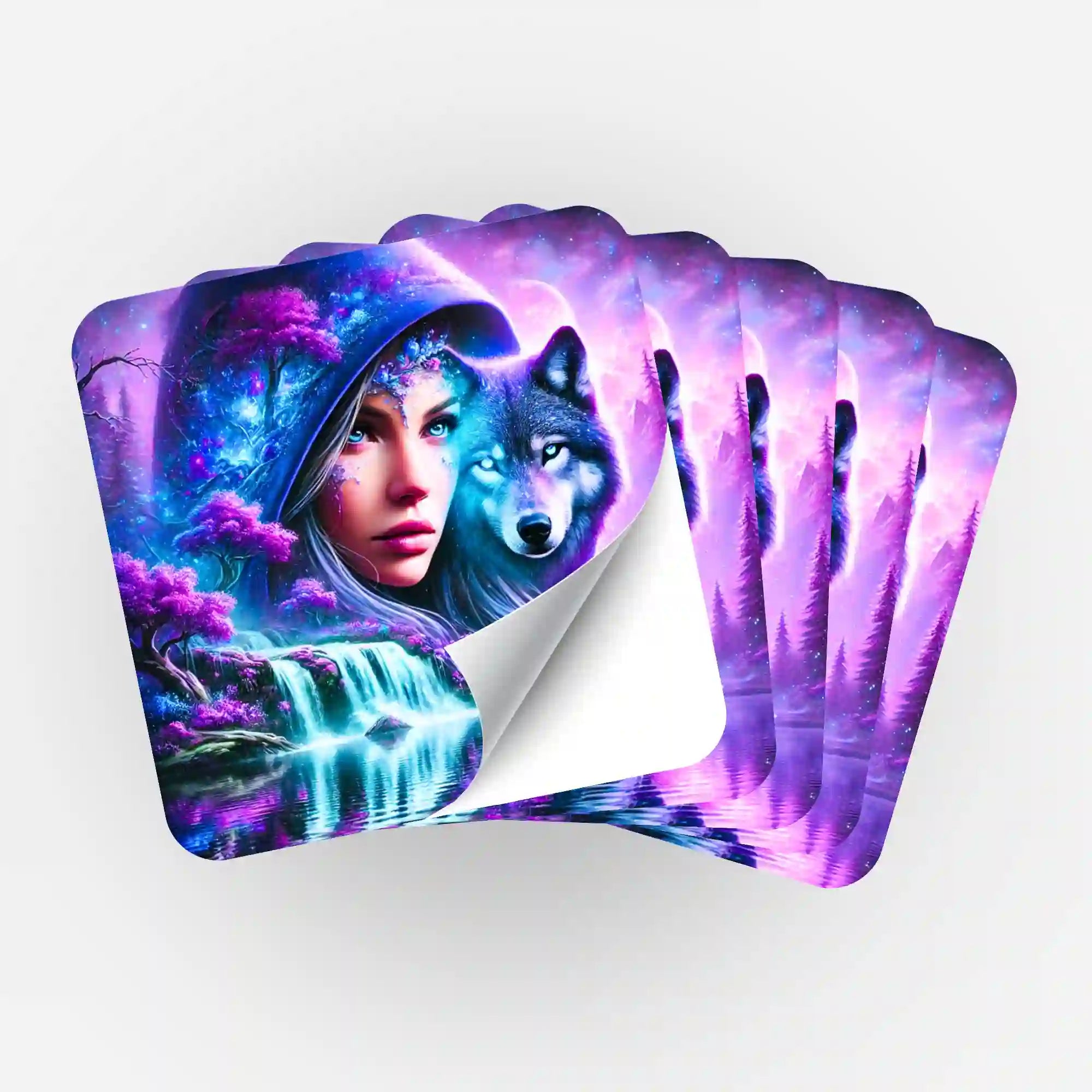 Aufkleber 5er-Set - Eleonora and the Wolf "Limited Edition"