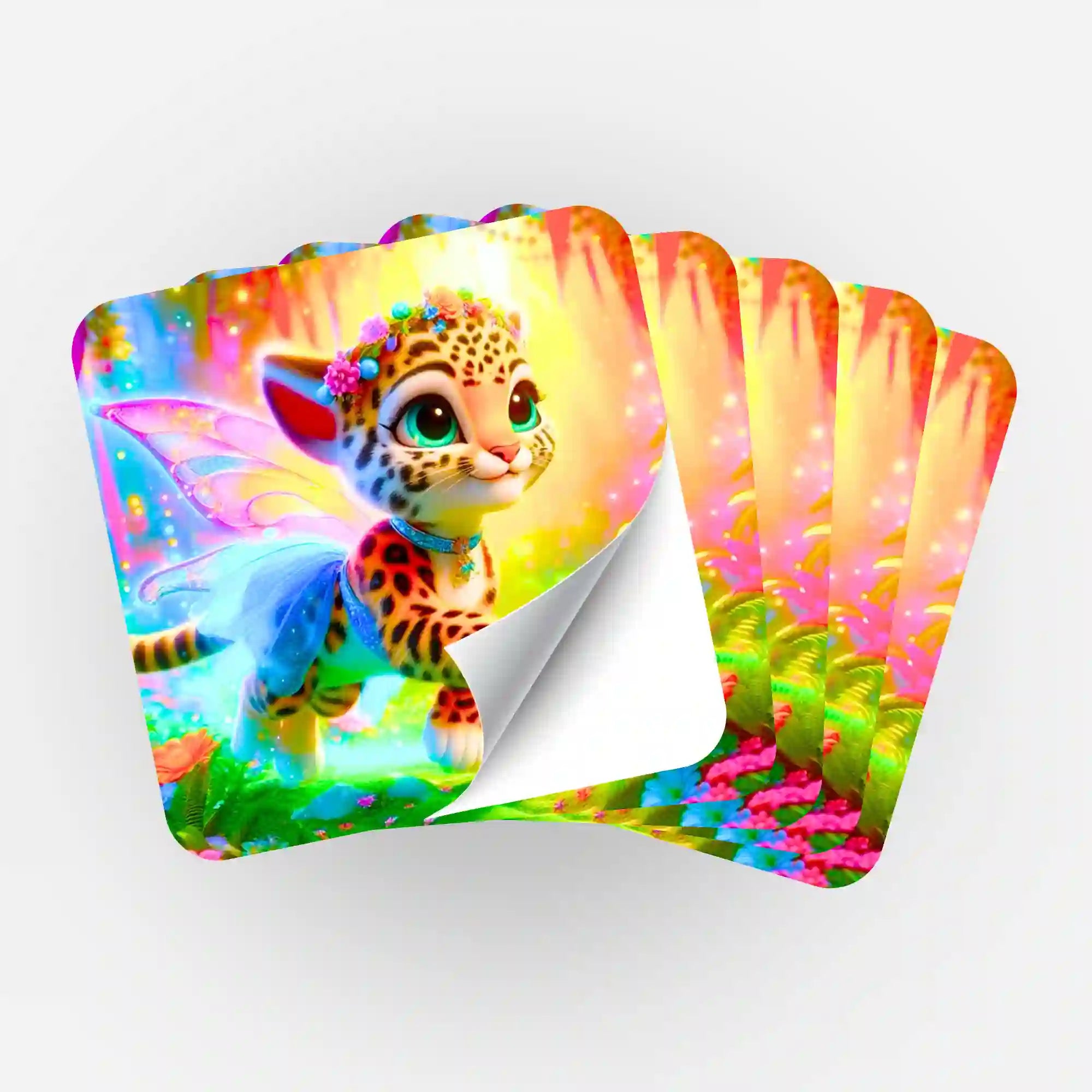 Aufkleber 5er-Set - Finja die kleine Tigerfee