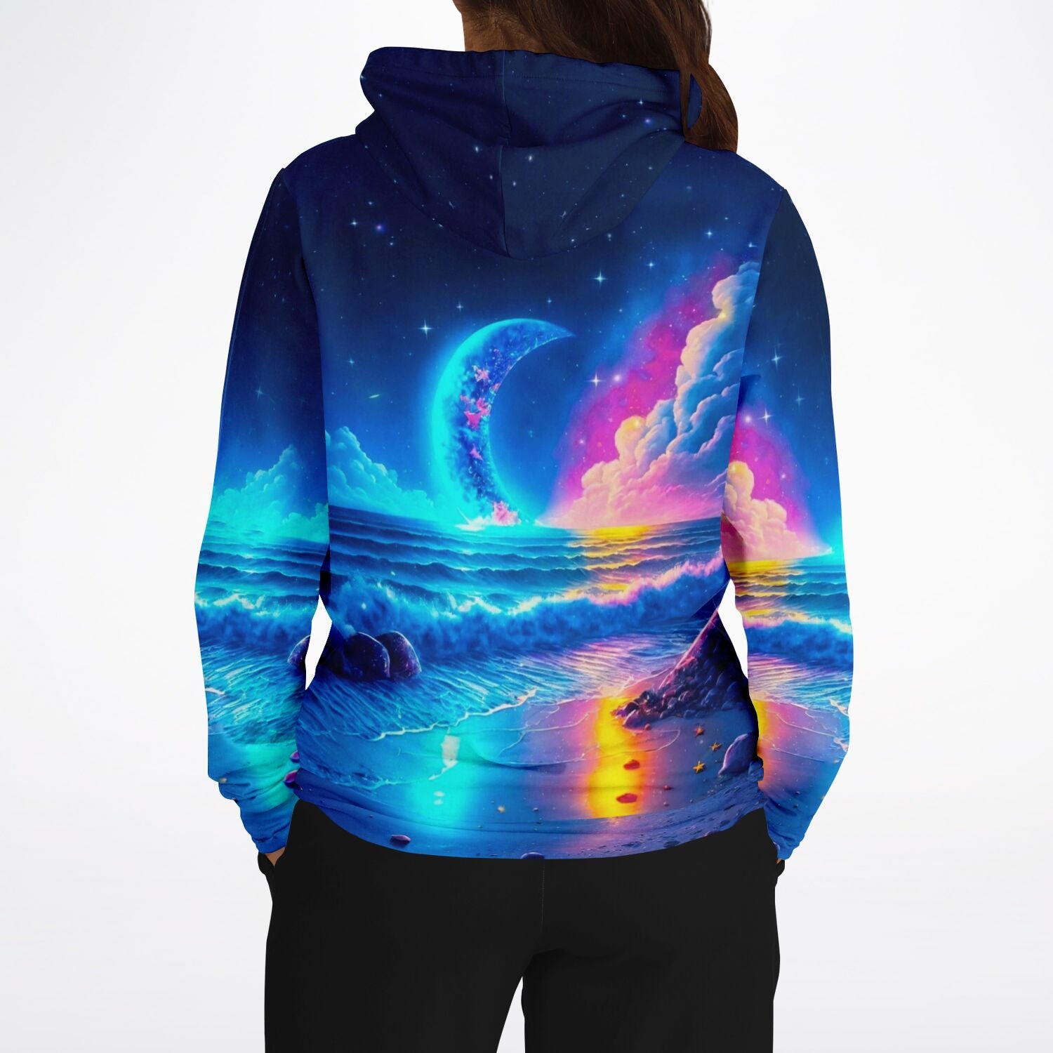 Dreamer Hoodie - AB Special - Strand im Mondschein