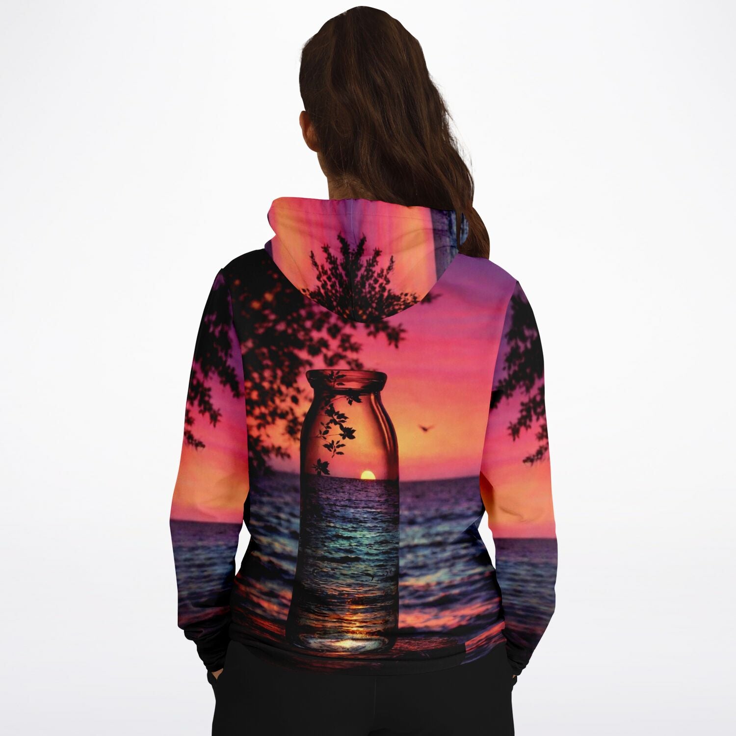 Dreamer Hoodie -  Roter Sonnenuntergang