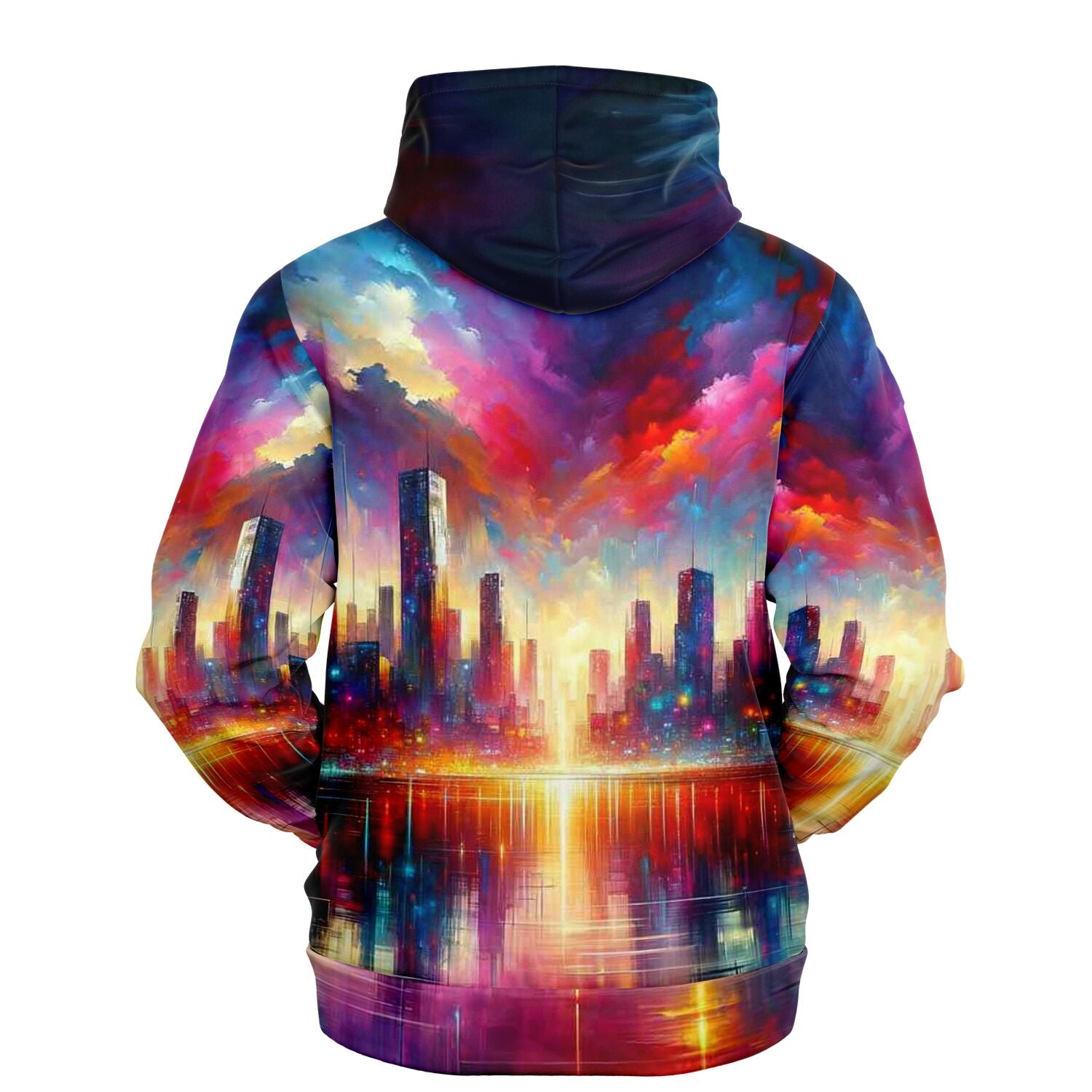 Dreamer Hoodie - Abstrakte Skyline "Limited Edition"