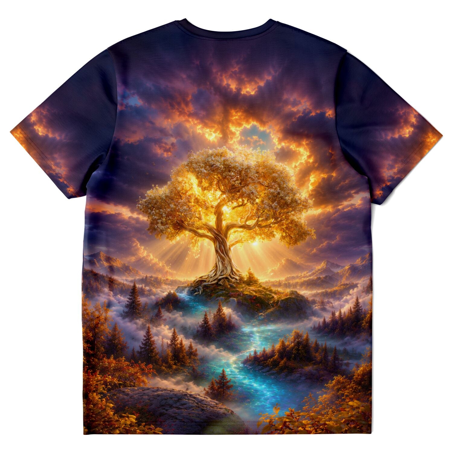 Dreamer T-Shirt - Der goldene Weltenbaum