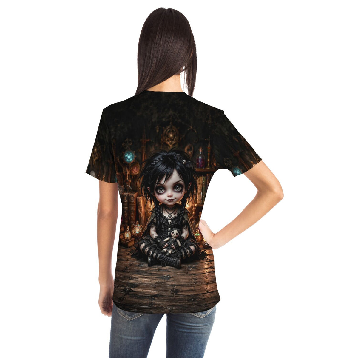 Dreamer T-Shirt mit Little Mistelchen Gothic-Motiv, perfekt für Fans von Diamond Painting und Malen nach Zahlen Designs