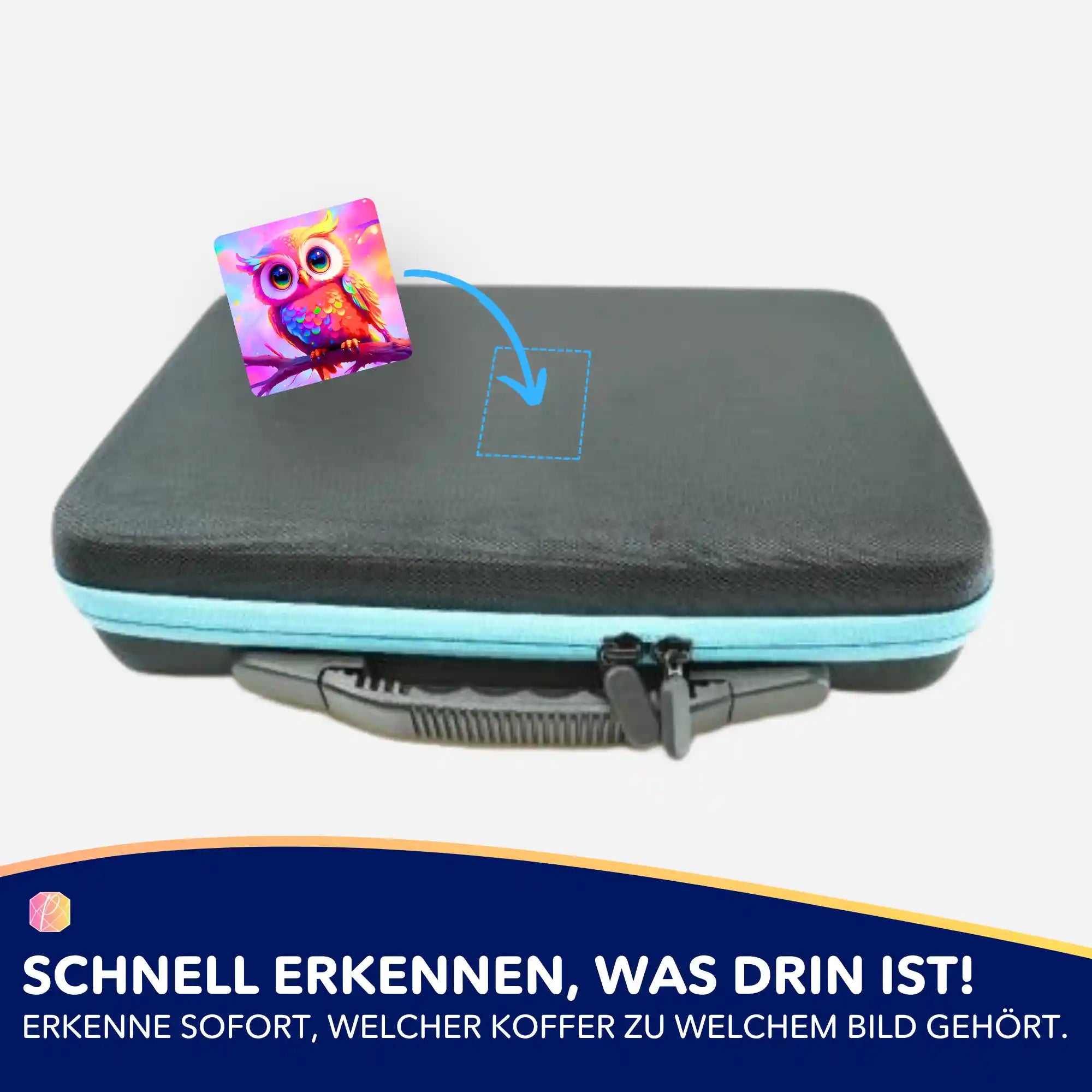 Aufkleber 5er-Set - Eulchen Eulalia