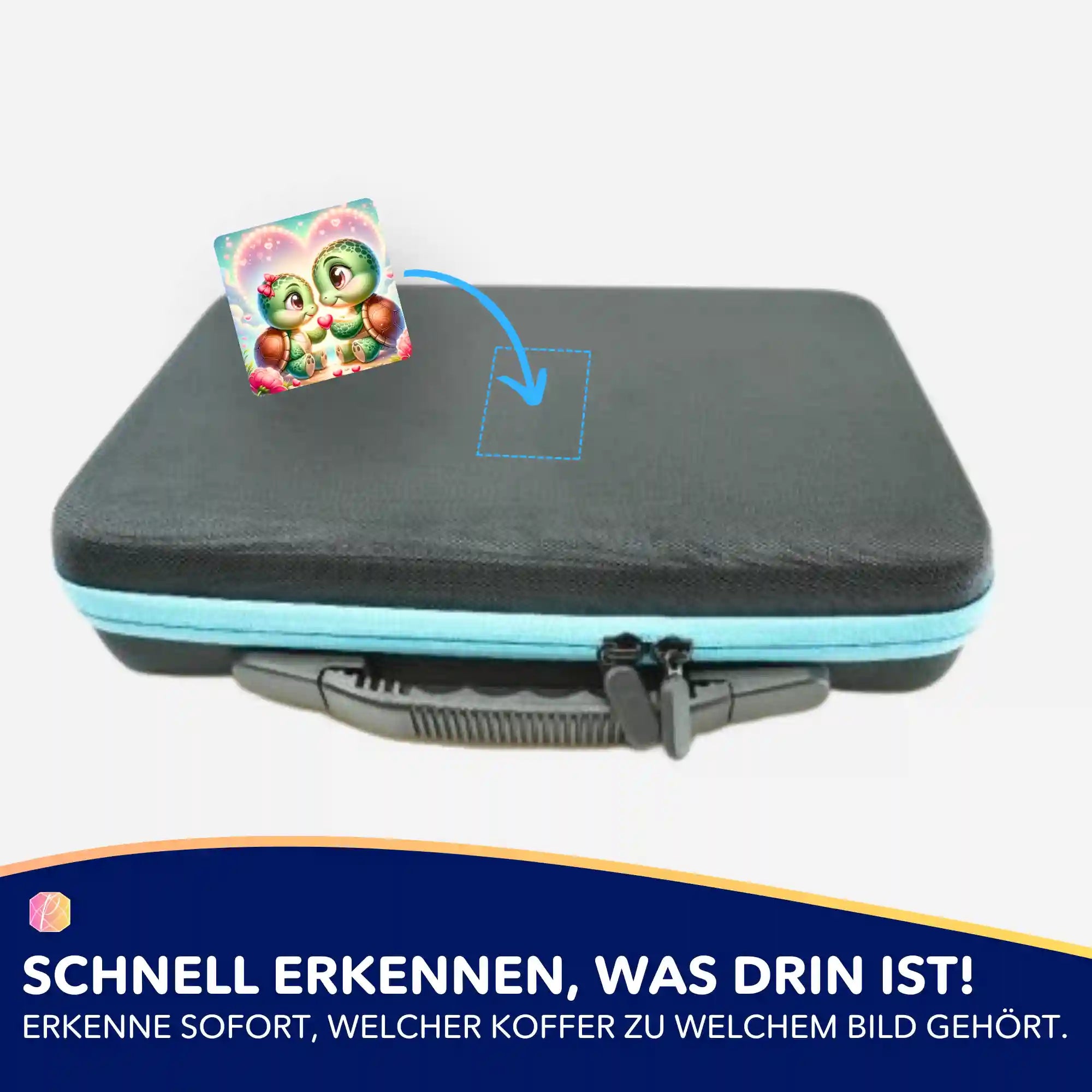 Aufkleber 5er-Set - Paul und Paulinchen in Love
