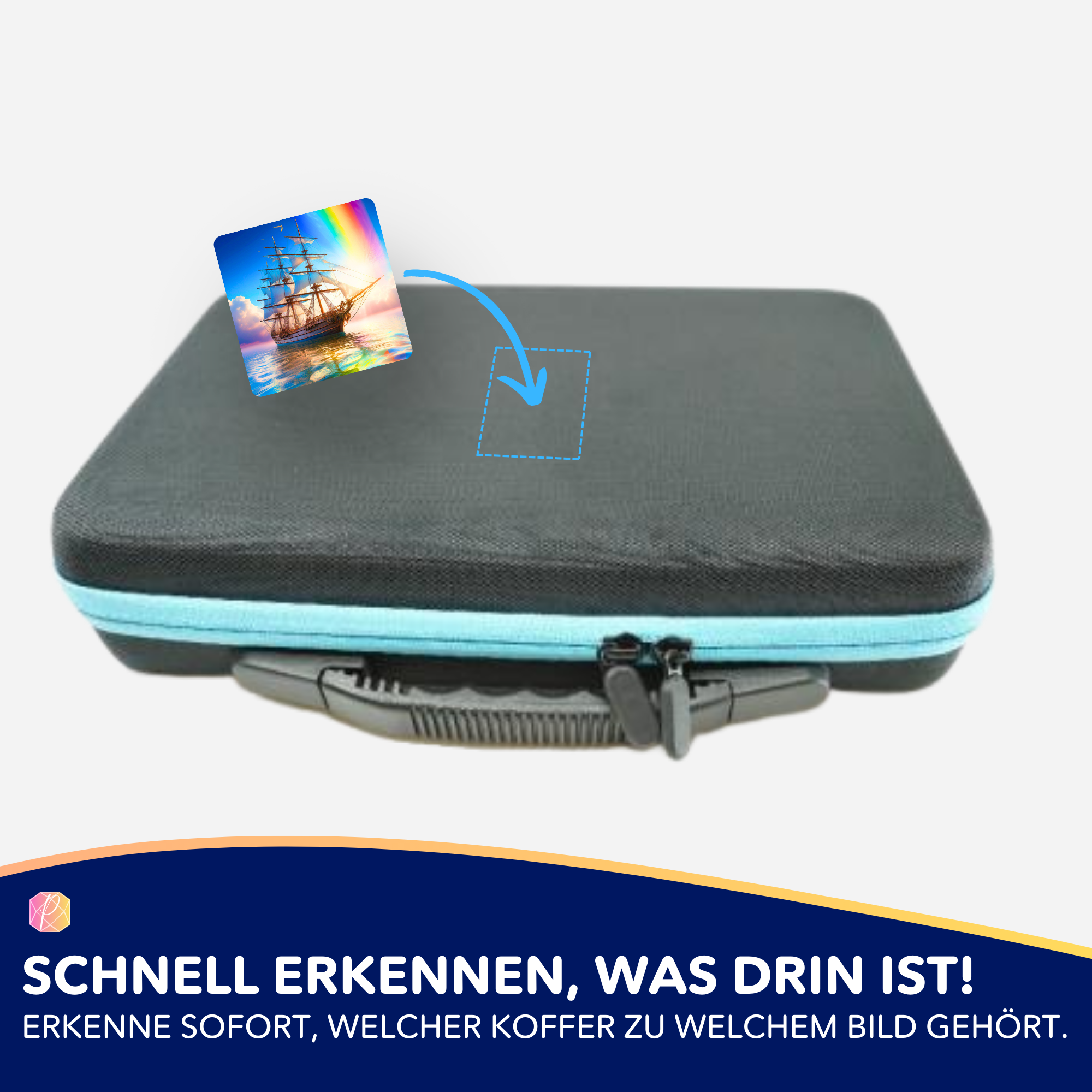 Aufkleber 5er-Set - Freiheit auf See