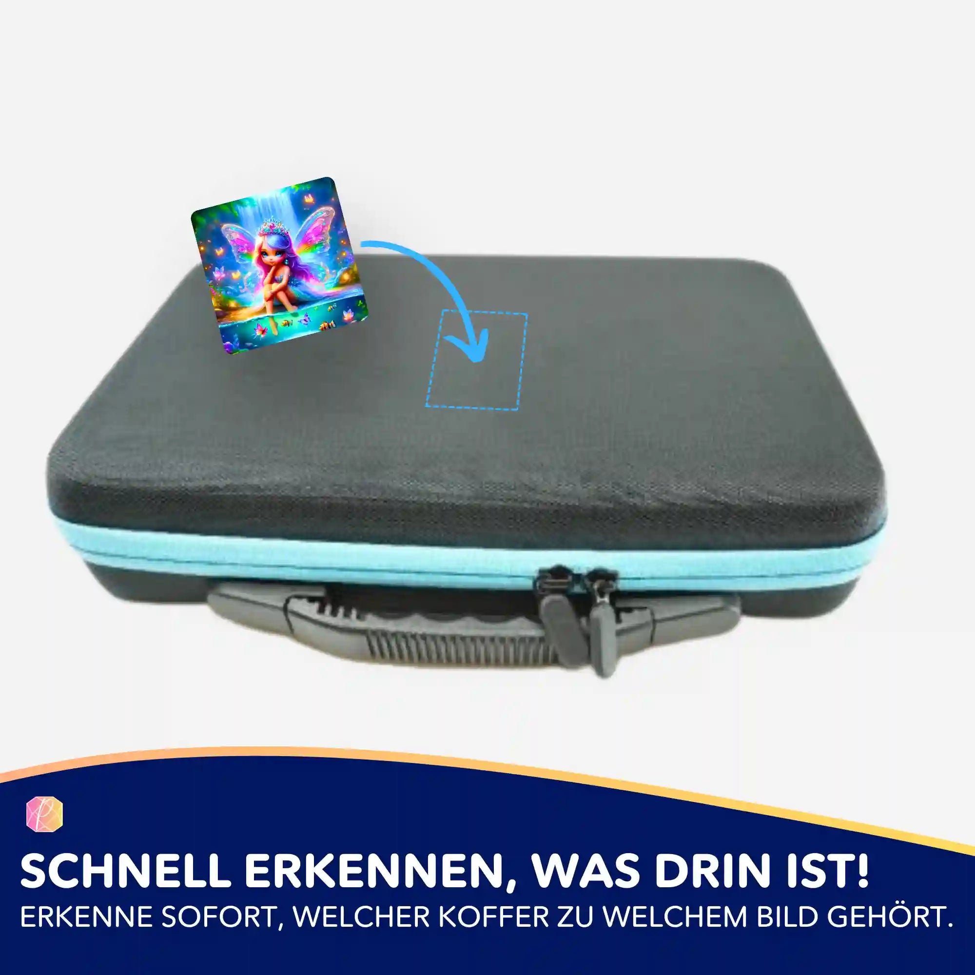 Aufkleber 5er-Set - Entspannung am Elfenteich