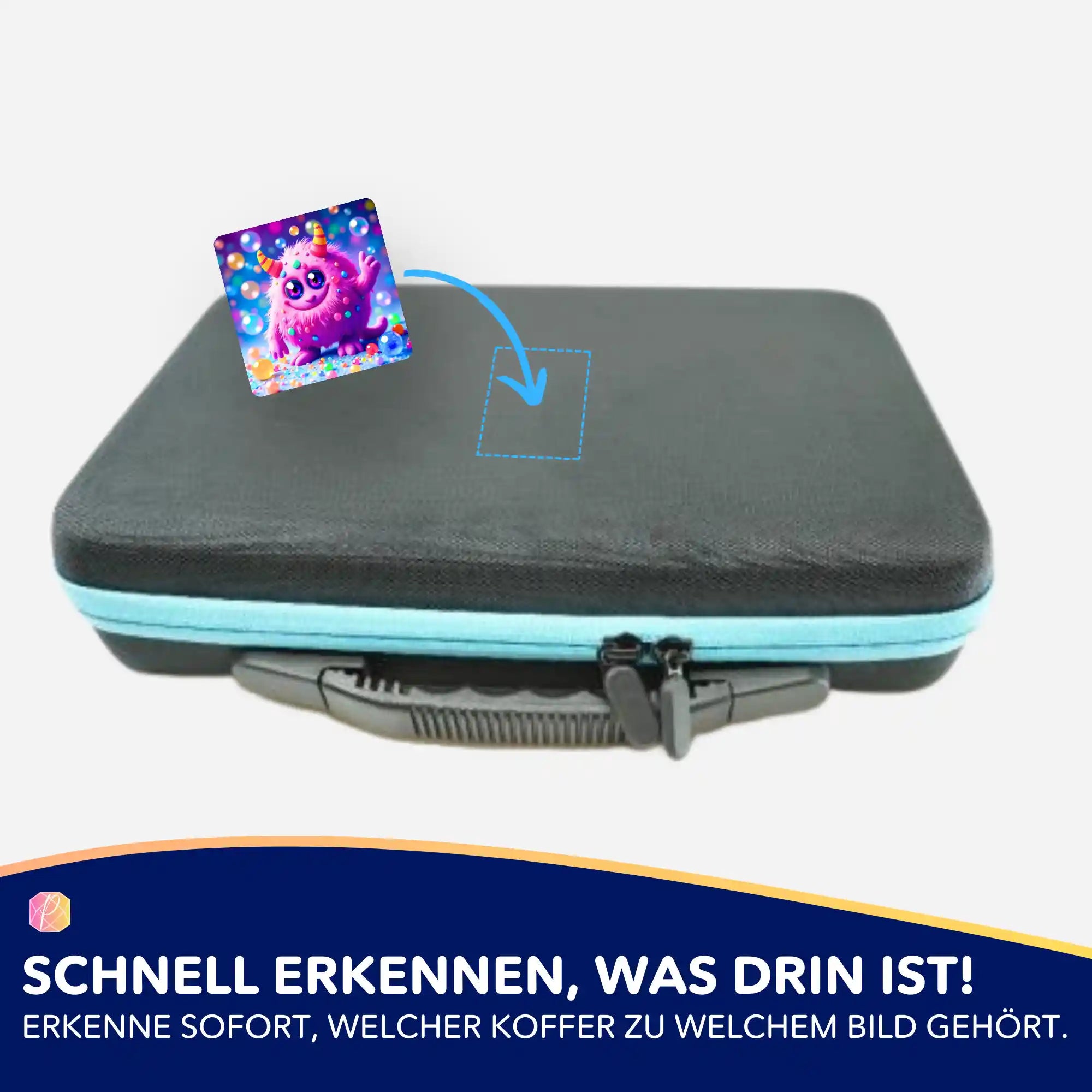 Aufkleber 5er-Set - Moni Live Verkauf - Rolli