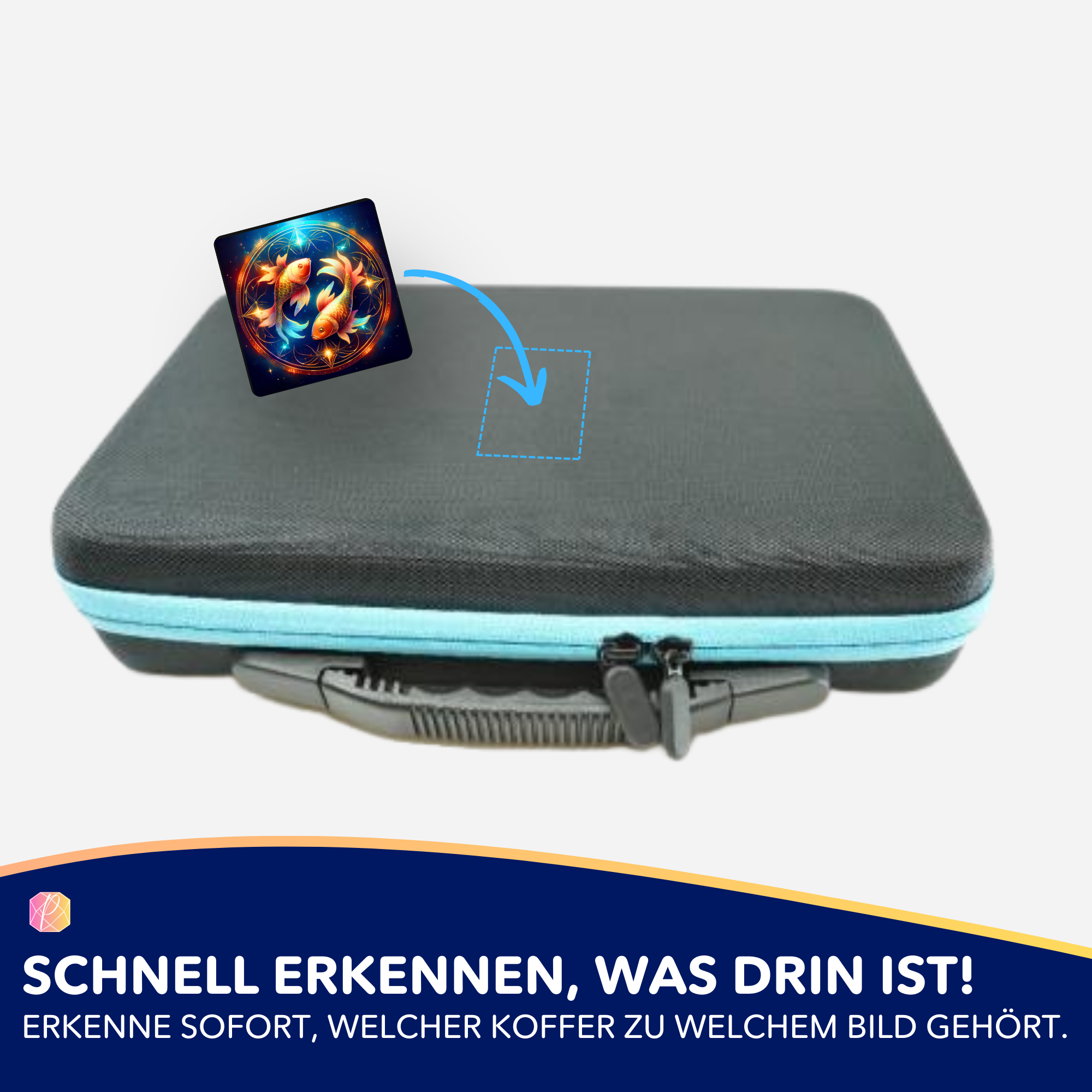 Aufkleber 5er-Set - Sternzeichen Fisch "Limited Edition"