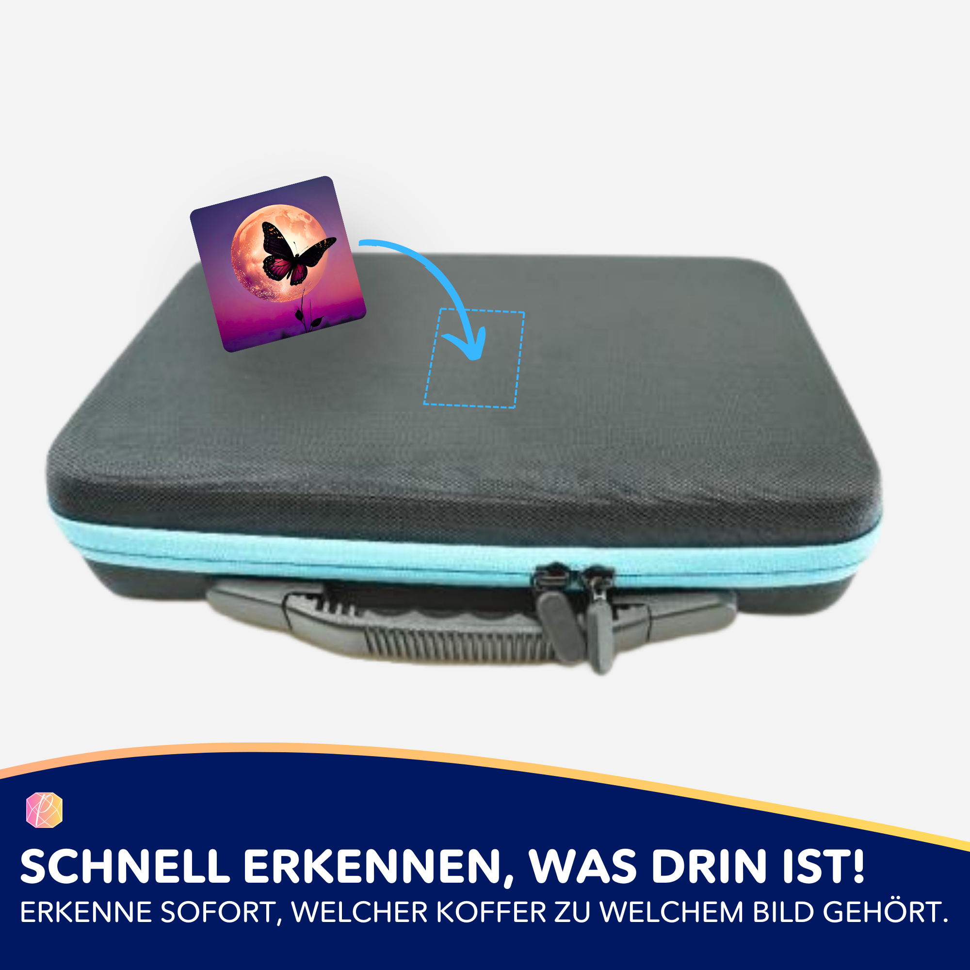 Aufkleber 5er-Set - Nightfly