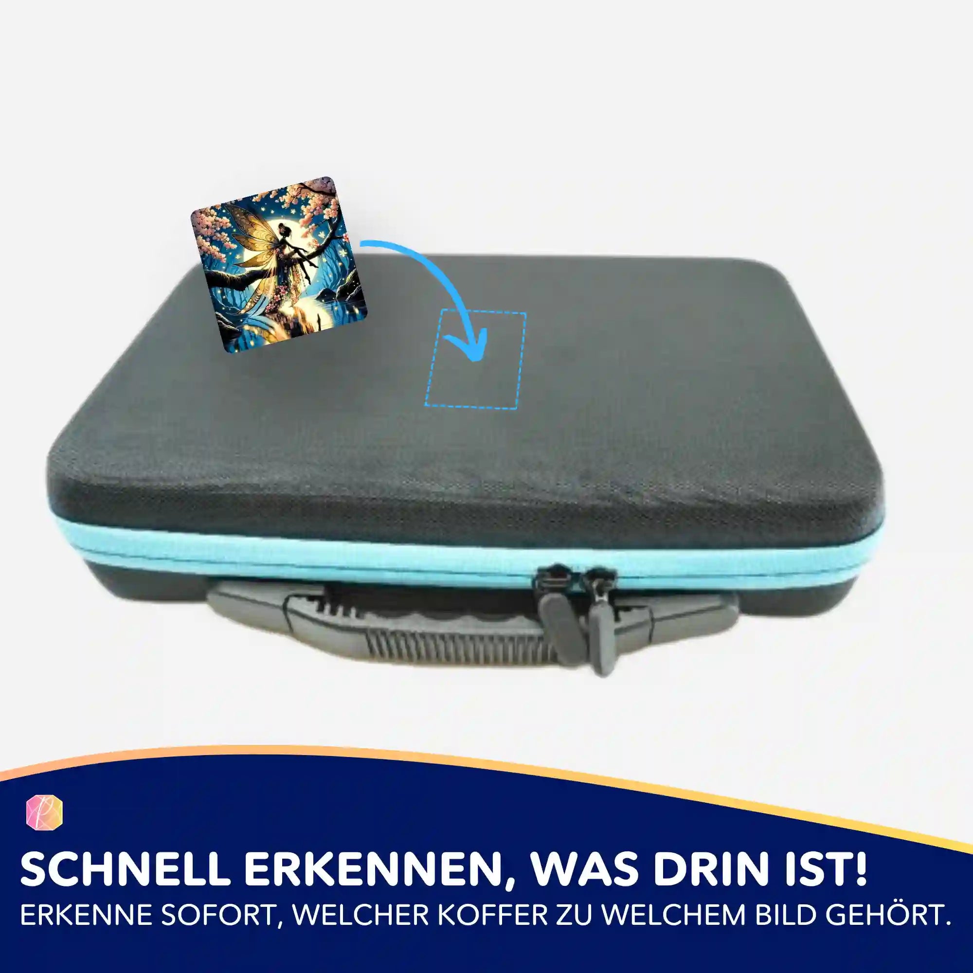 Aufkleber 5er-Set - Mondscheinfee
