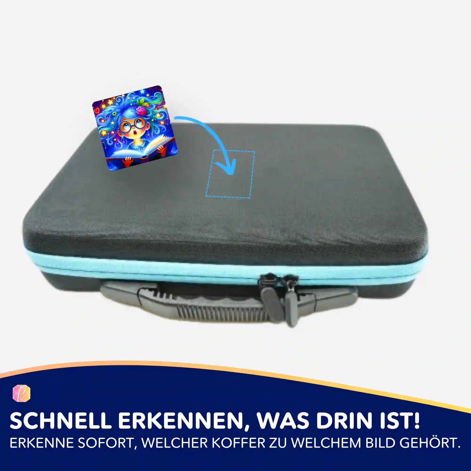 Aufkleber 5er-Set - Lesemaus Josephine