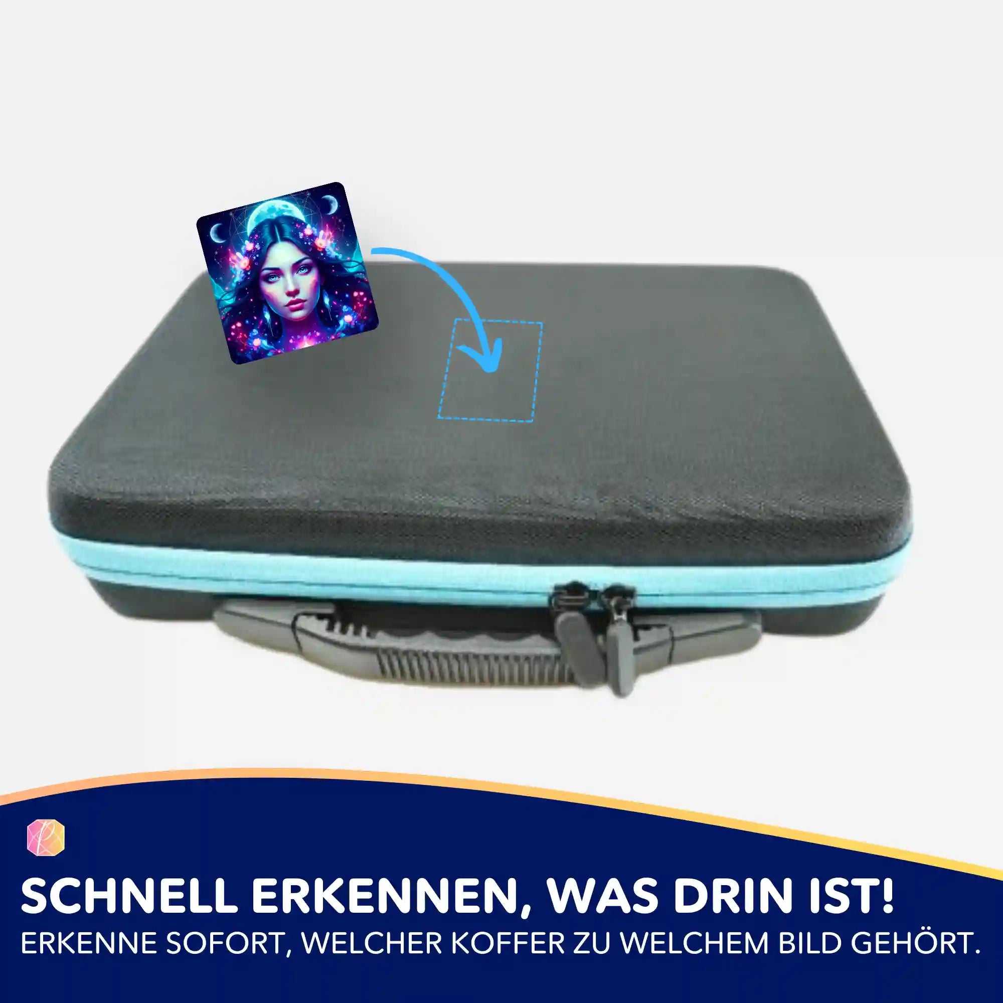 Aufkleber 5er-Set - Mondprinzessin