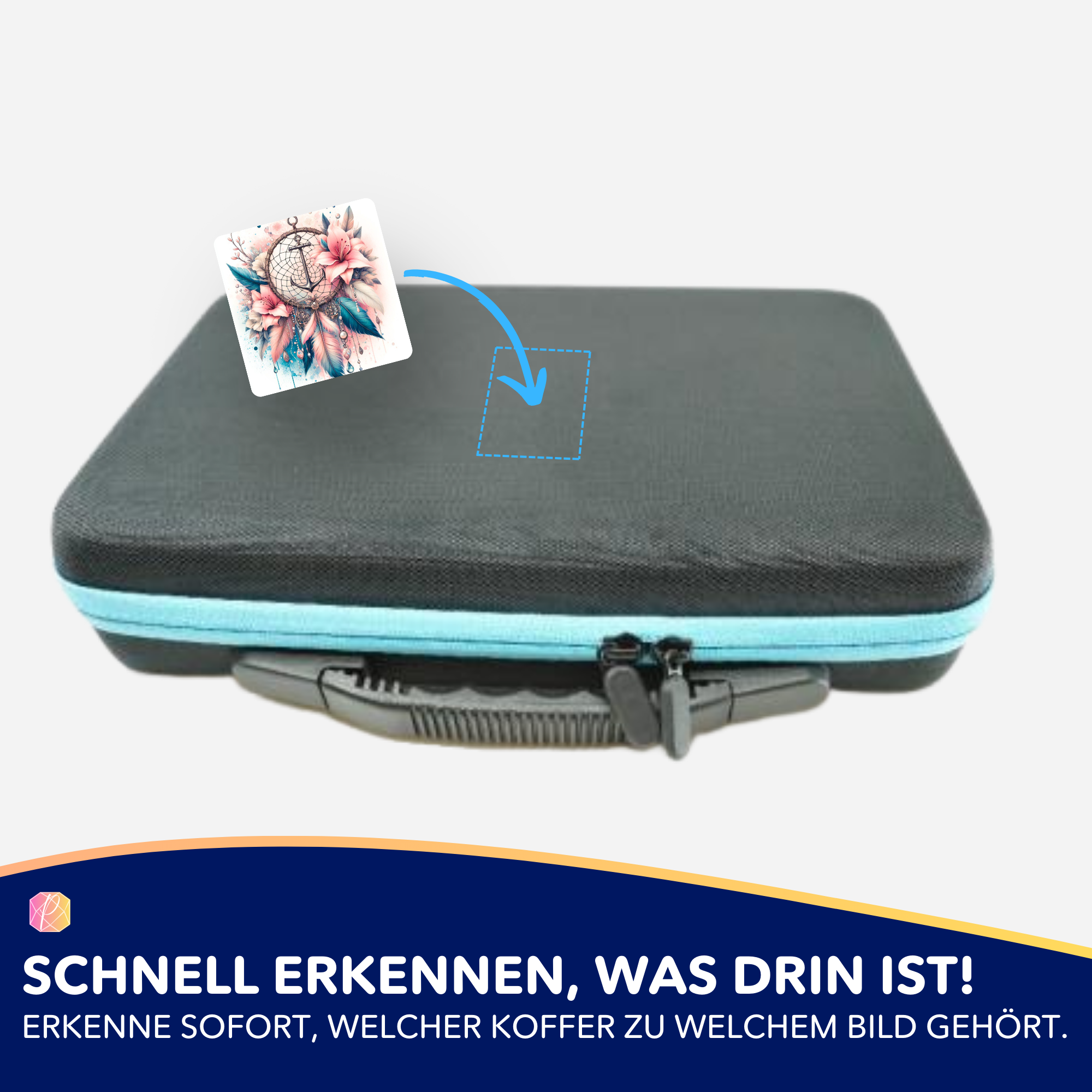 Aufkleber 5er-Set - Dream Anker