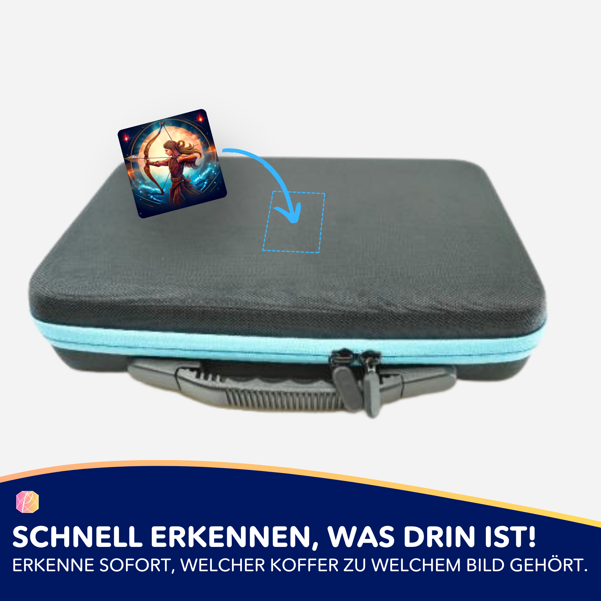 Aufkleber 5er-Set - Sternzeichen Schütze "Limited Edition"