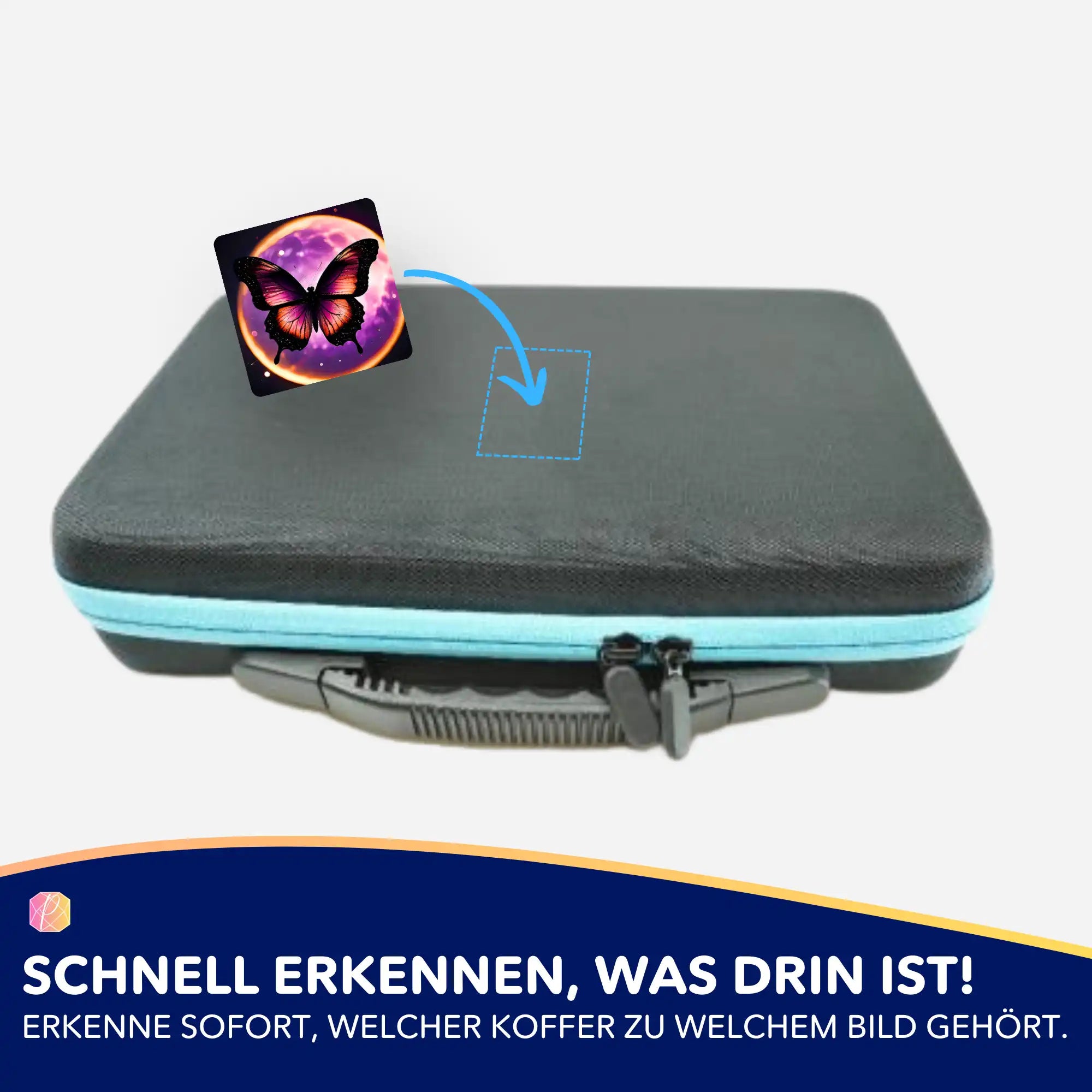 Aufkleber 5er-Set - Purple Moon