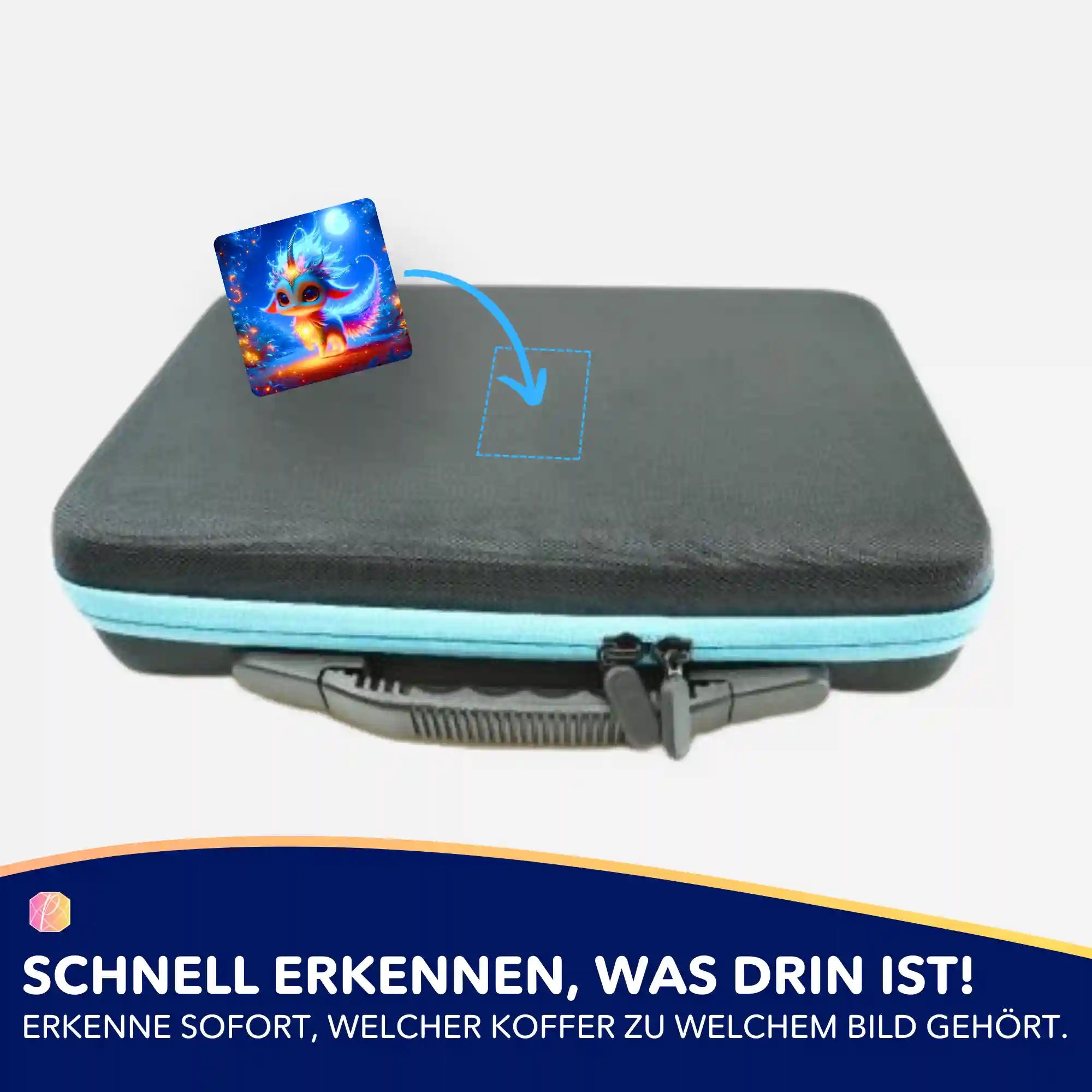 Aufkleber 5er-Set - Mondscheintanz