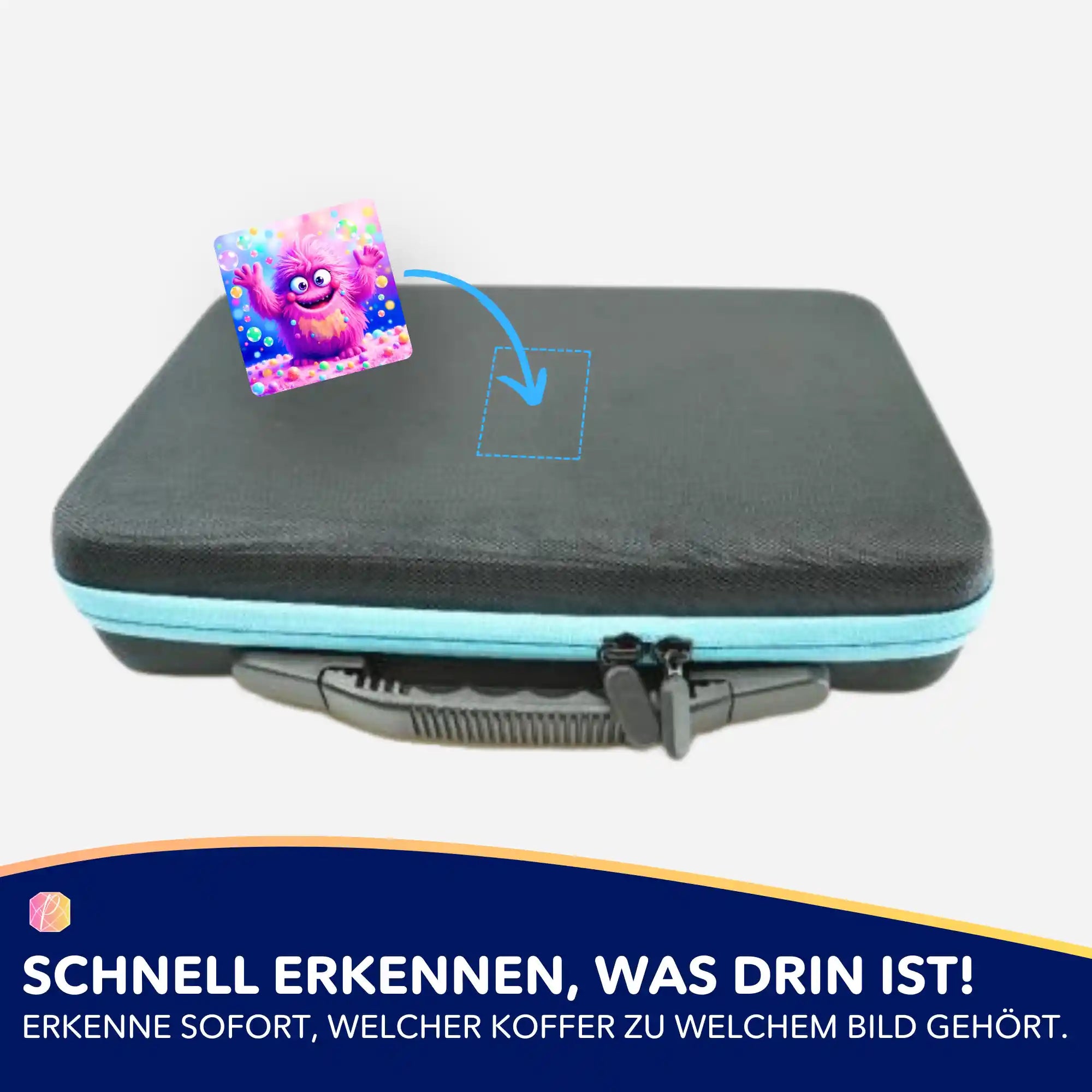 Aufkleber 5er-Set - Moni Live Verkauf - Eckbert