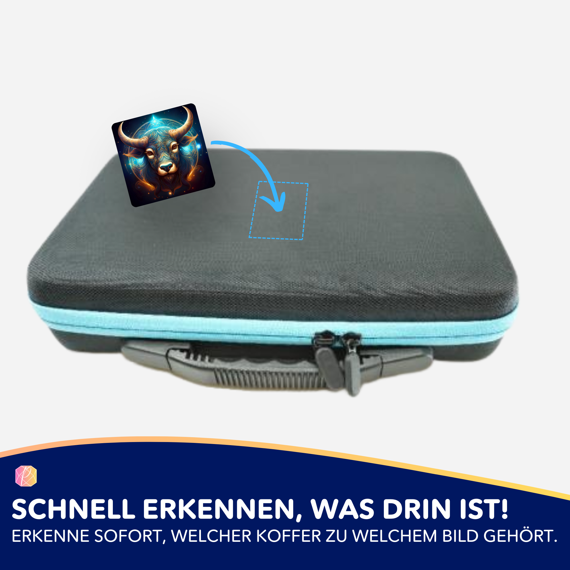 Aufkleber 5er-Set - Sternzeichen Stier "Limited Edition"