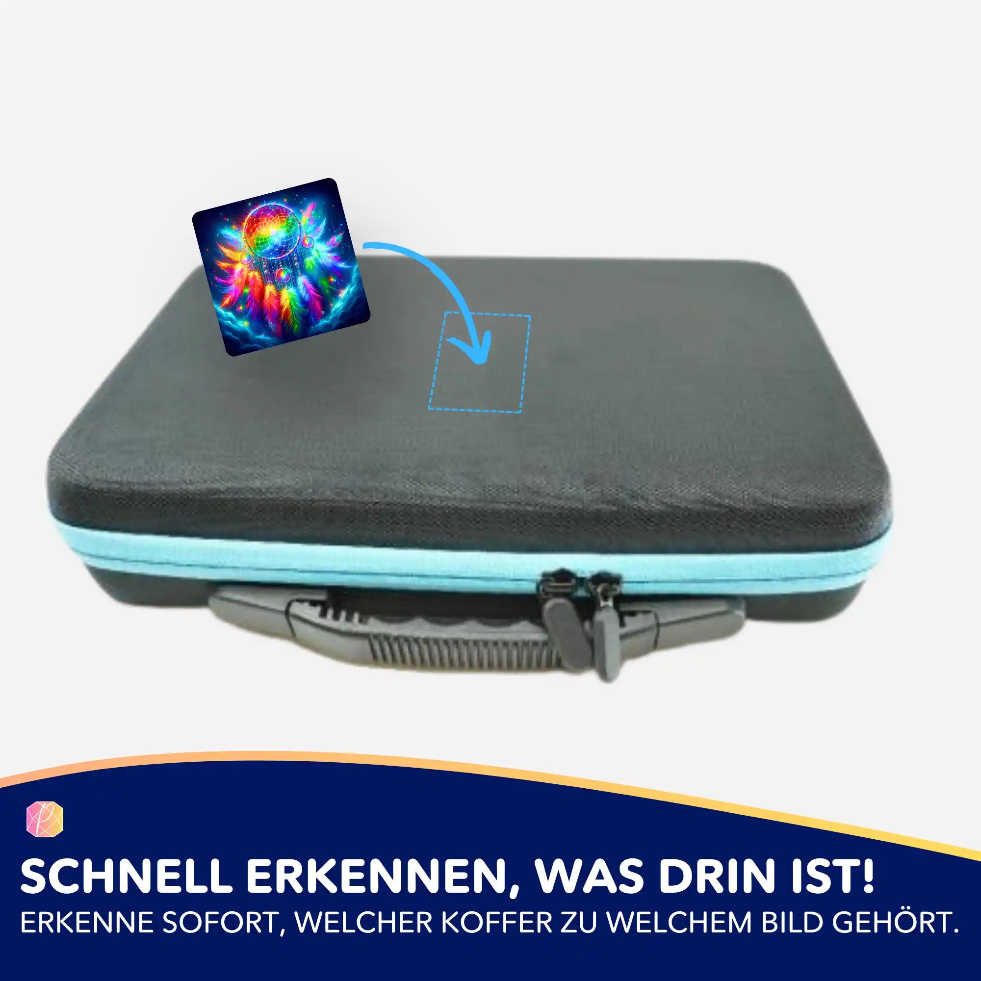 Aufkleber 5er-Set - Träumerei im Federspiel