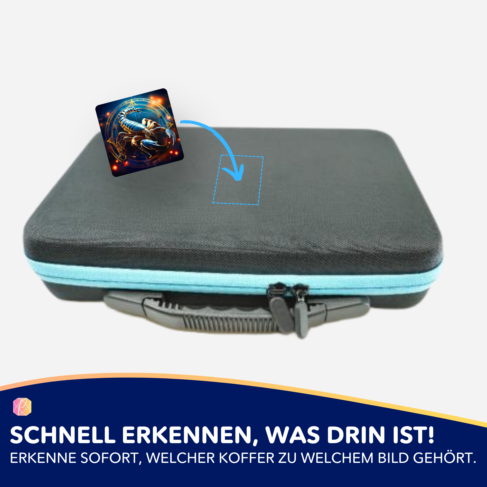 Aufkleber 5er-Set - Sternzeichen Skorpion "Limited Edition"