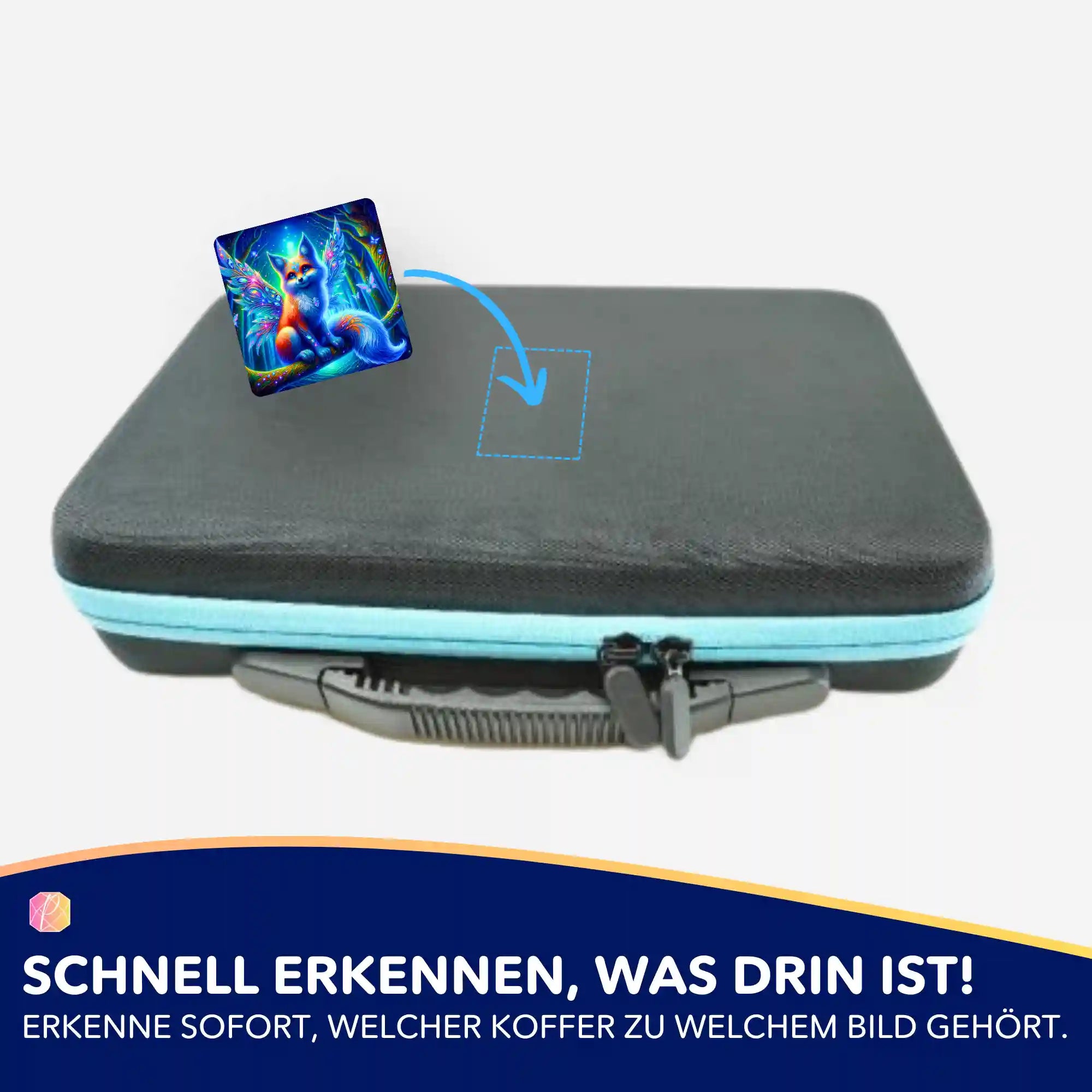 Aufkleber 5er-Set - Fairy Fox of Magic