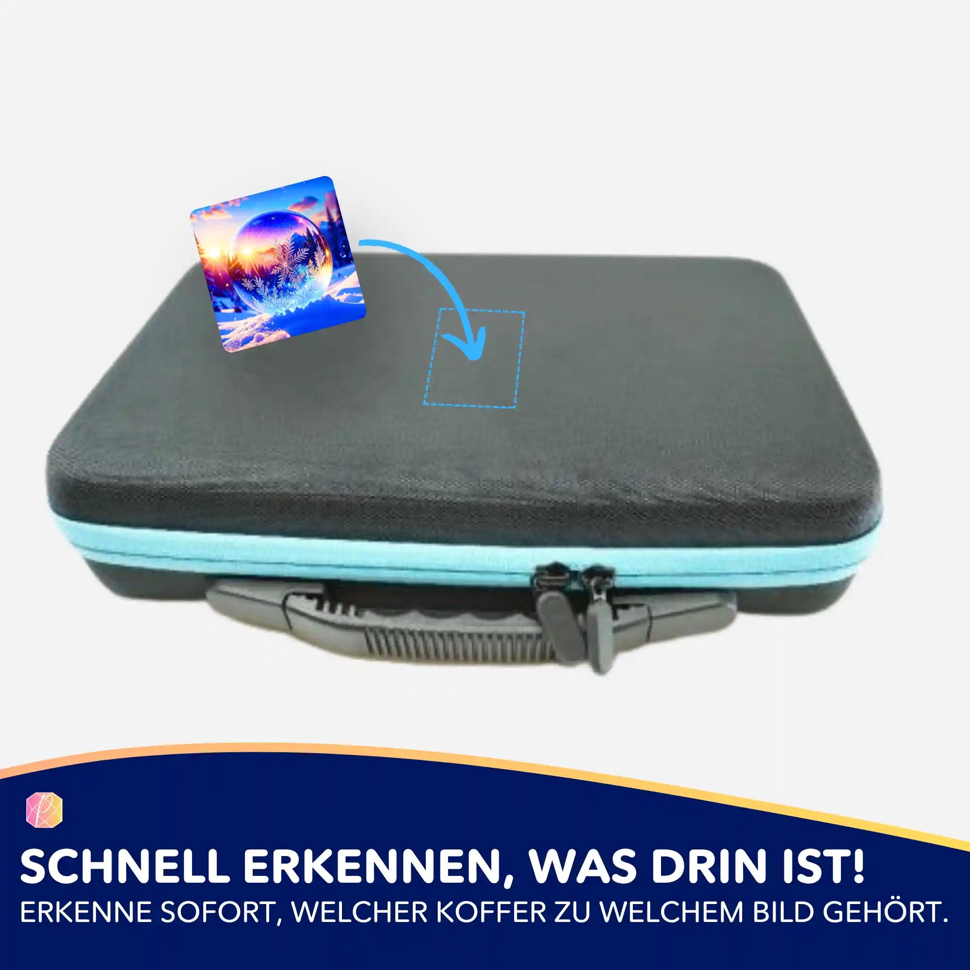 Aufkleber 5er-Set - Kristallwelt