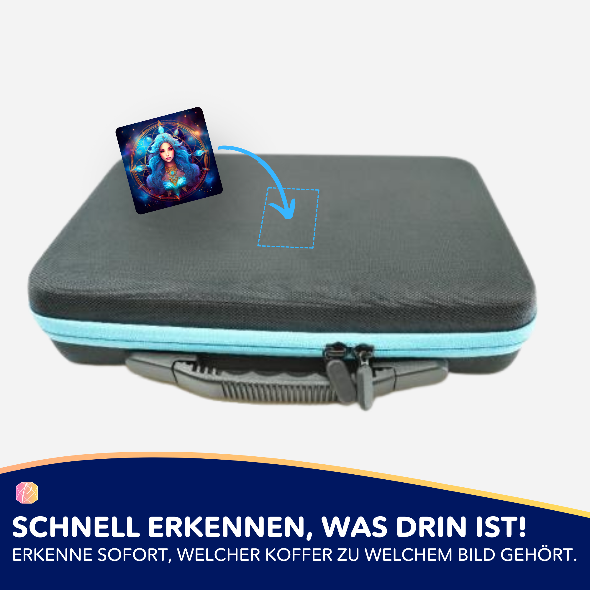 Aufkleber 5er-Set - Sternzeichen Jungfrau "Limited Edition"