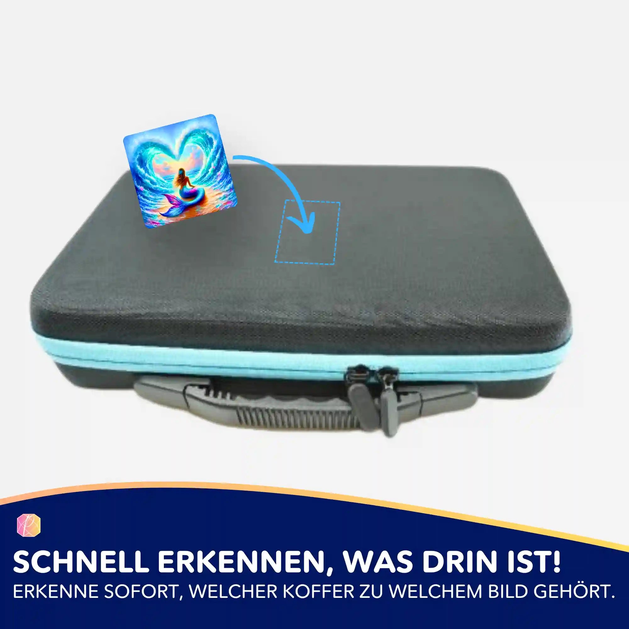 Aufkleber 5er-Set - Liebe der Meerjungfrau