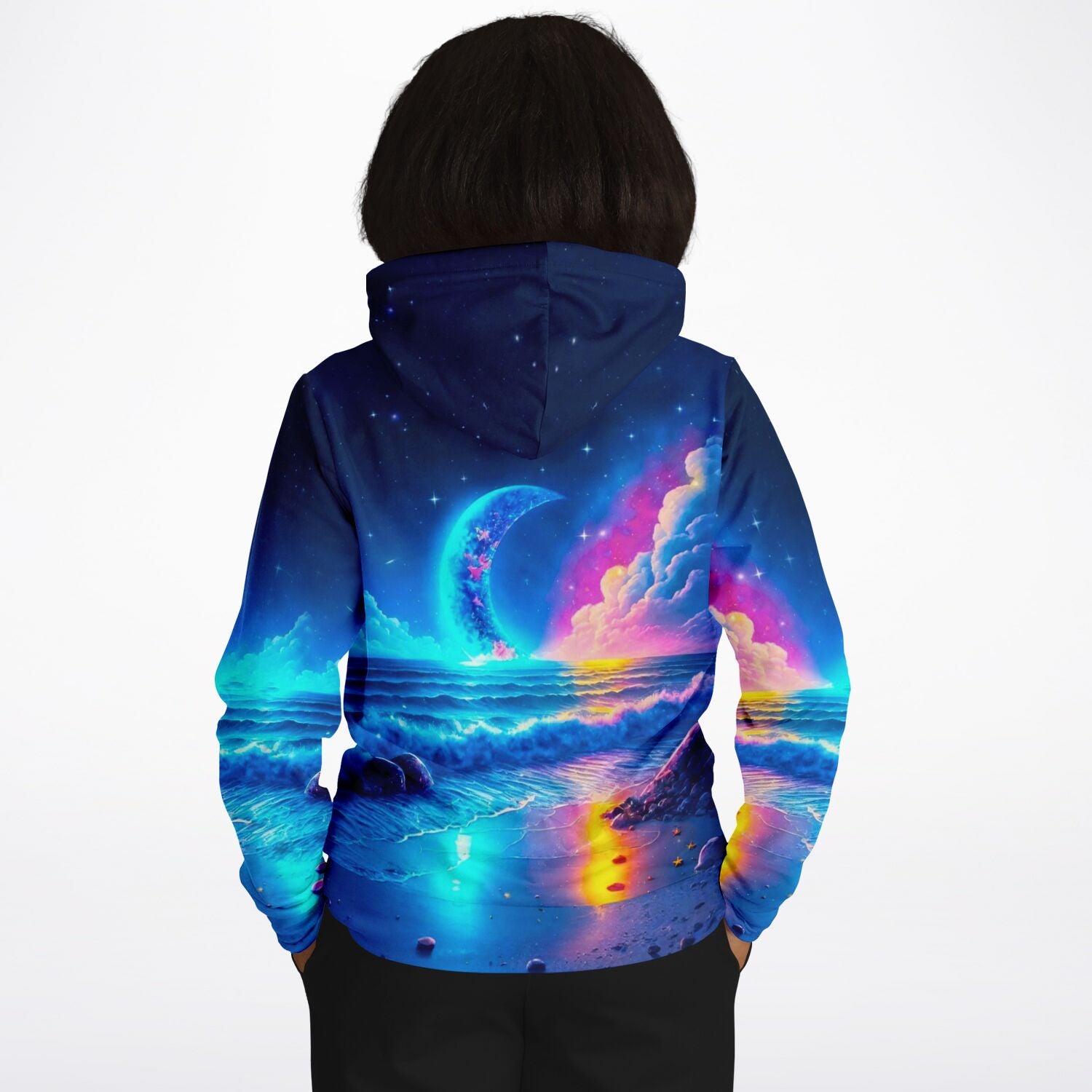 Dreamer Hoodie - AB Special - Strand im Mondschein