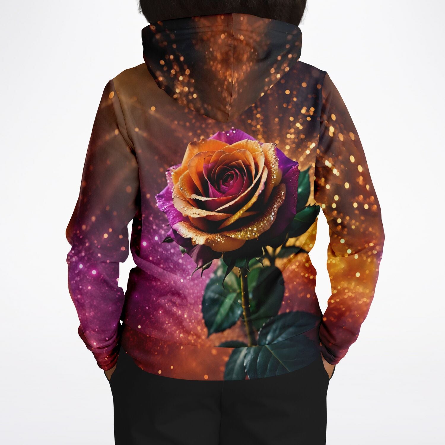 Dreamer Hoodie - Colorful Rose