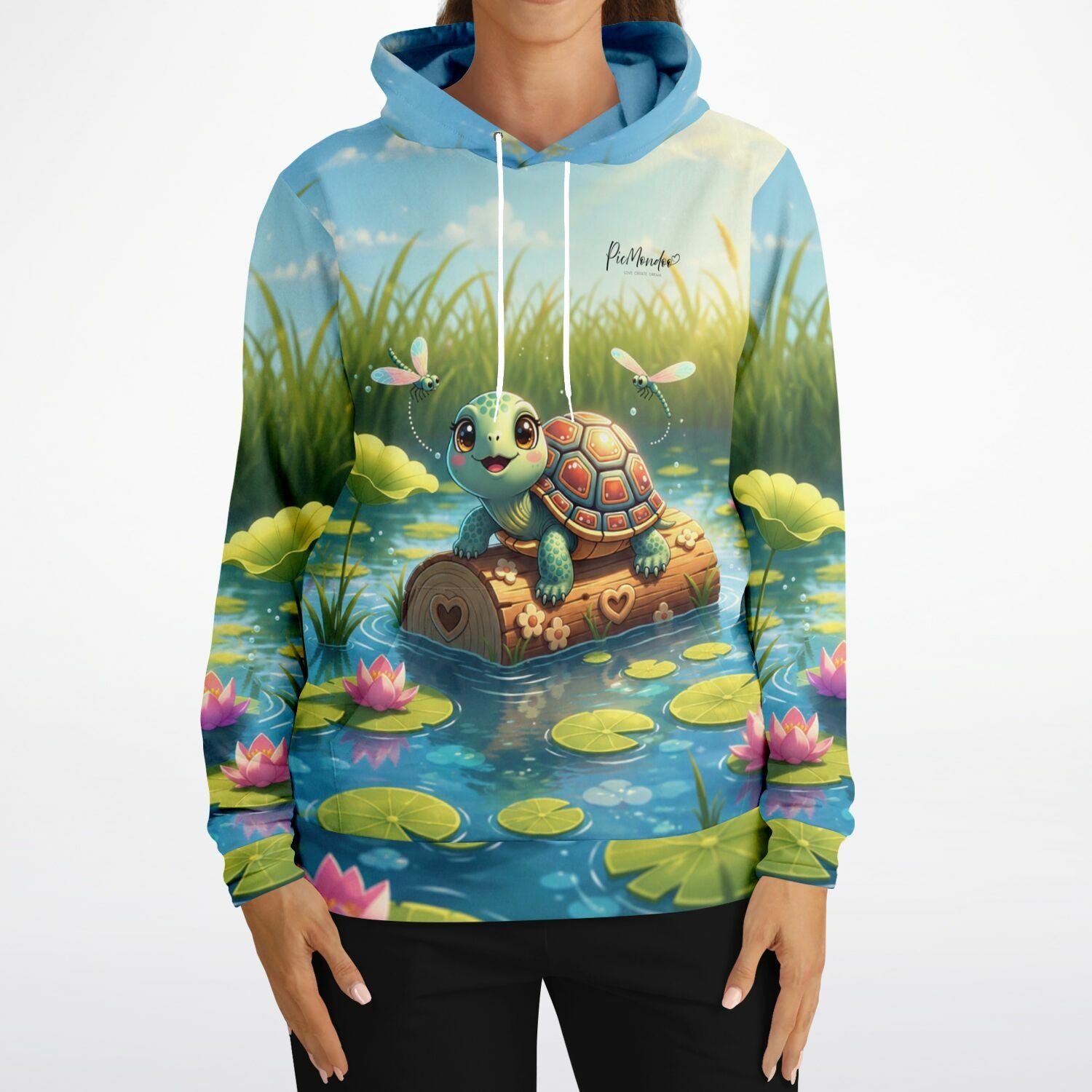 Dreamer Hoodie - Schildkrötenmädchen Karla