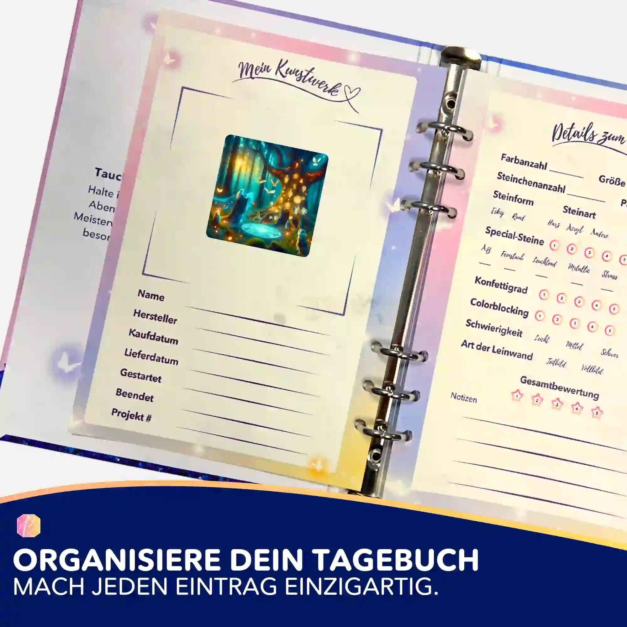 Aufkleber 5er-Set - Hexennacht