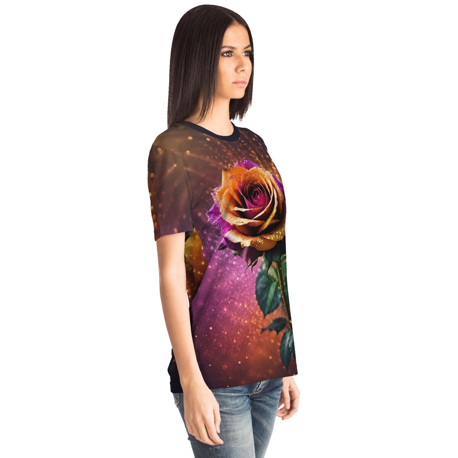 Dreamer T-Shirt - Colorful Rose
