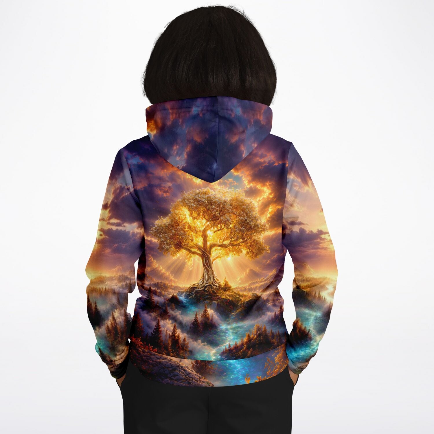 Dreamer Hoodie - Der goldene Weltenbaum