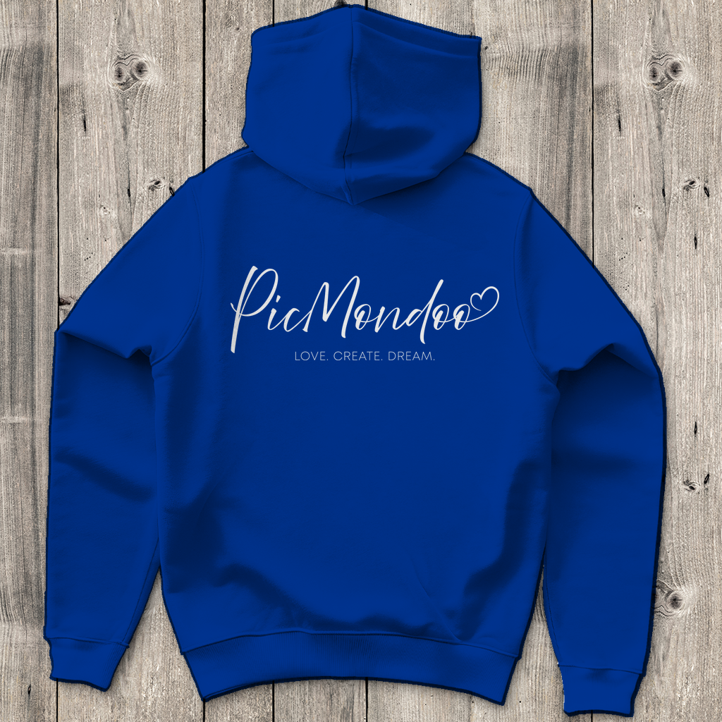 Herren Hoodie picmondoo logo