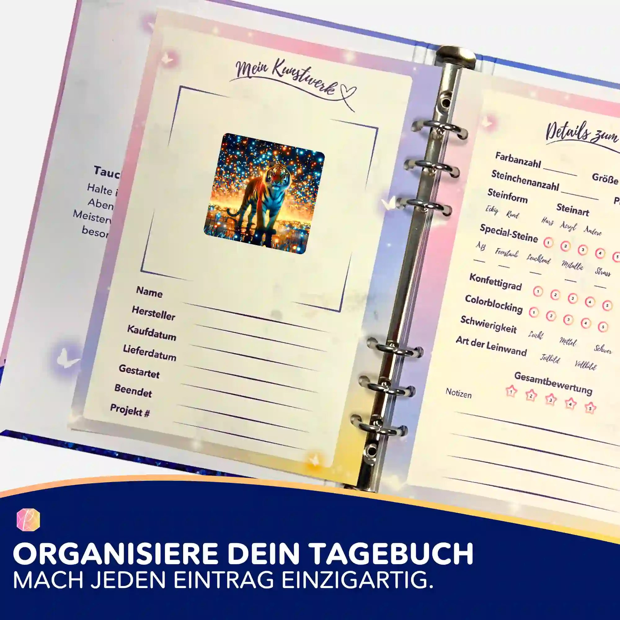 Aufkleber 5er-Set - Sternenwächter