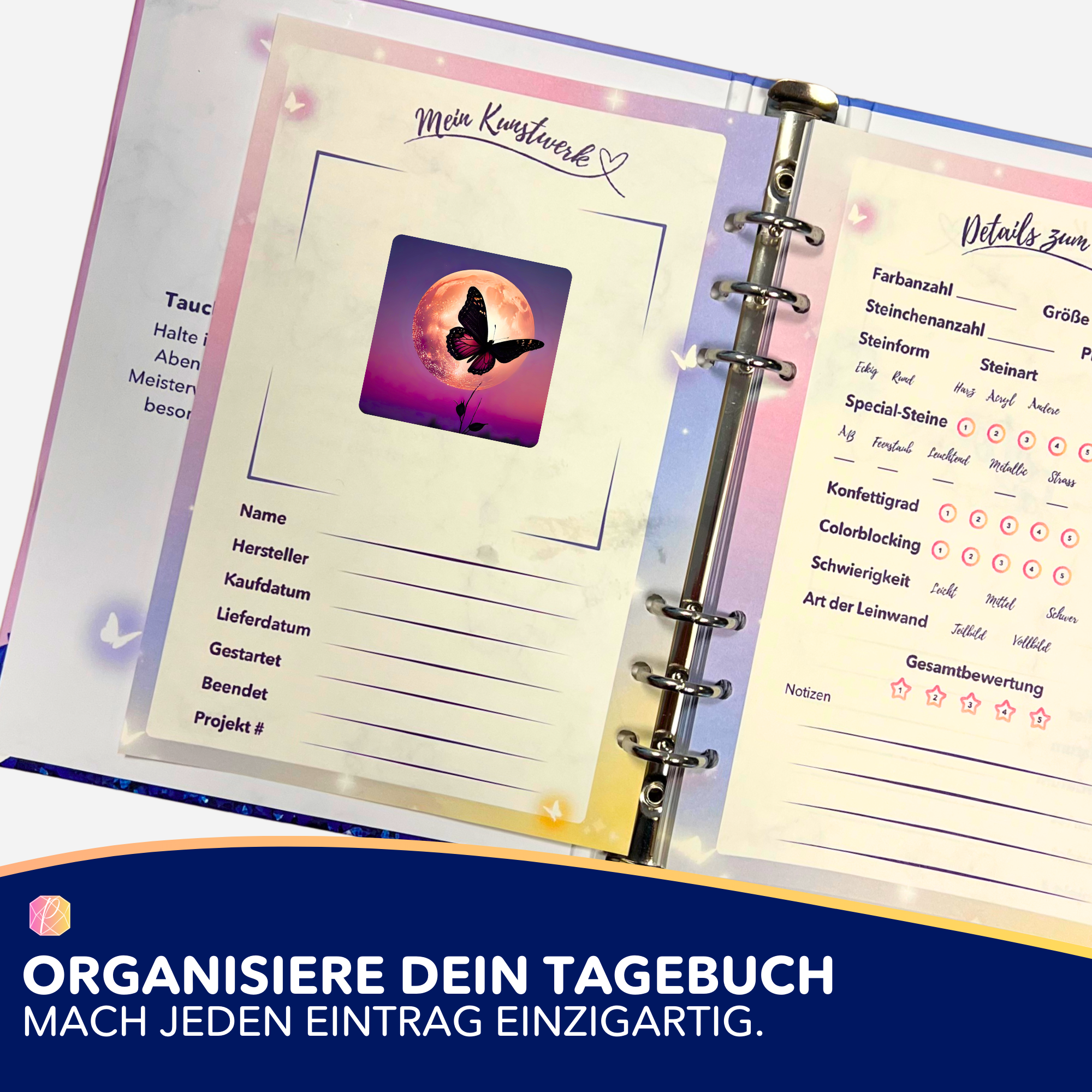 Aufkleber 5er-Set - Nightfly