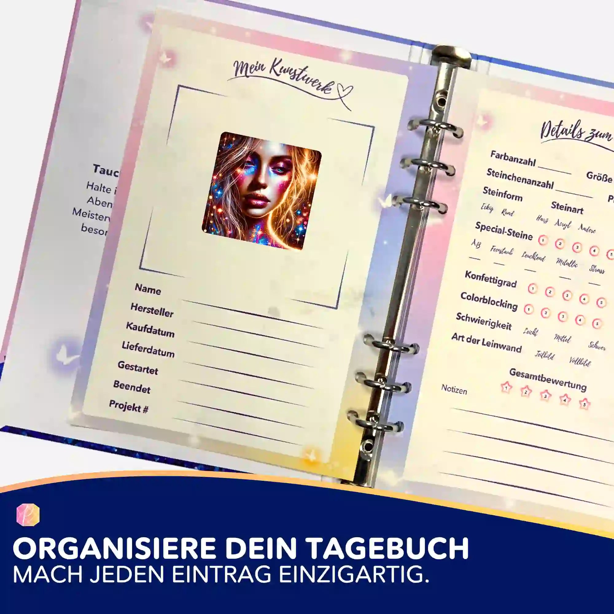 Aufkleber 5er-Set - Elara
