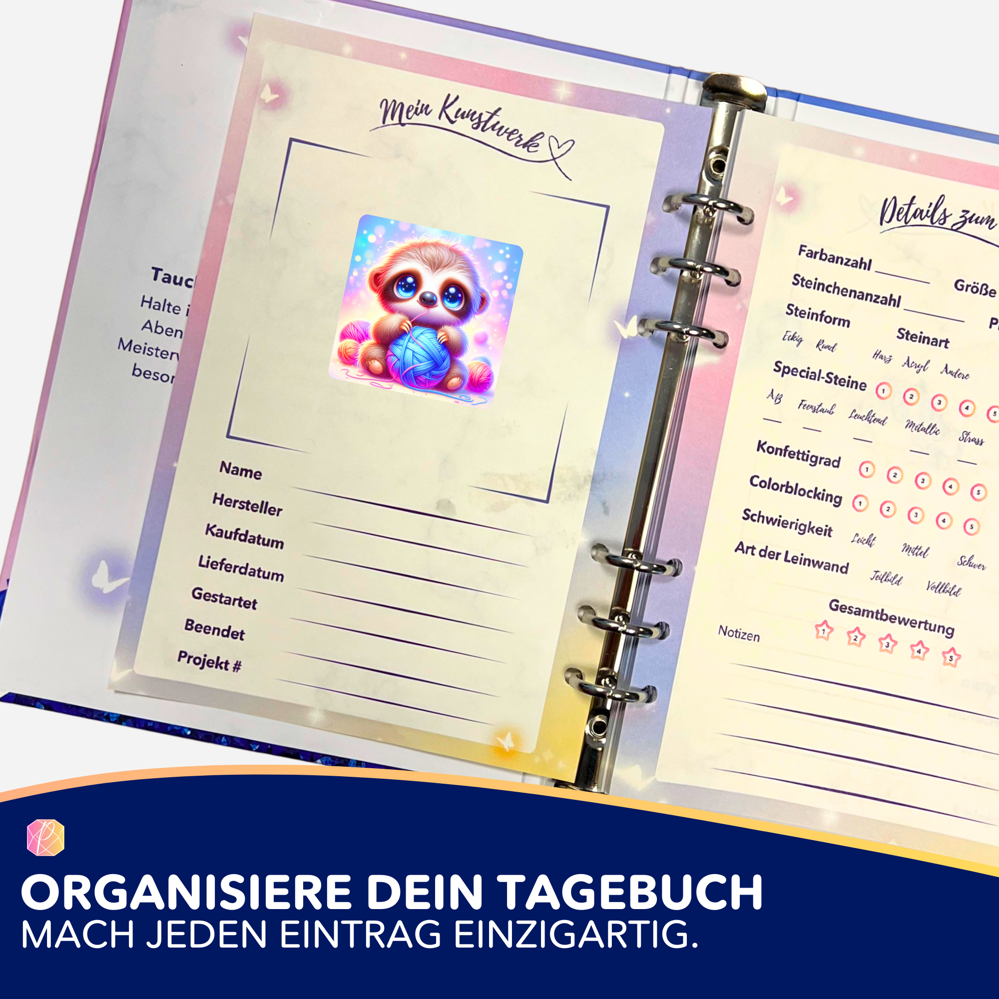 Aufkleber 5er-Set - Otto Wollo