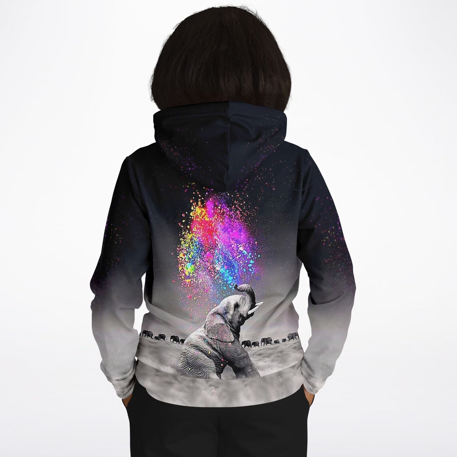Dreamer Hoodie - Elefant "Farbenspiel"