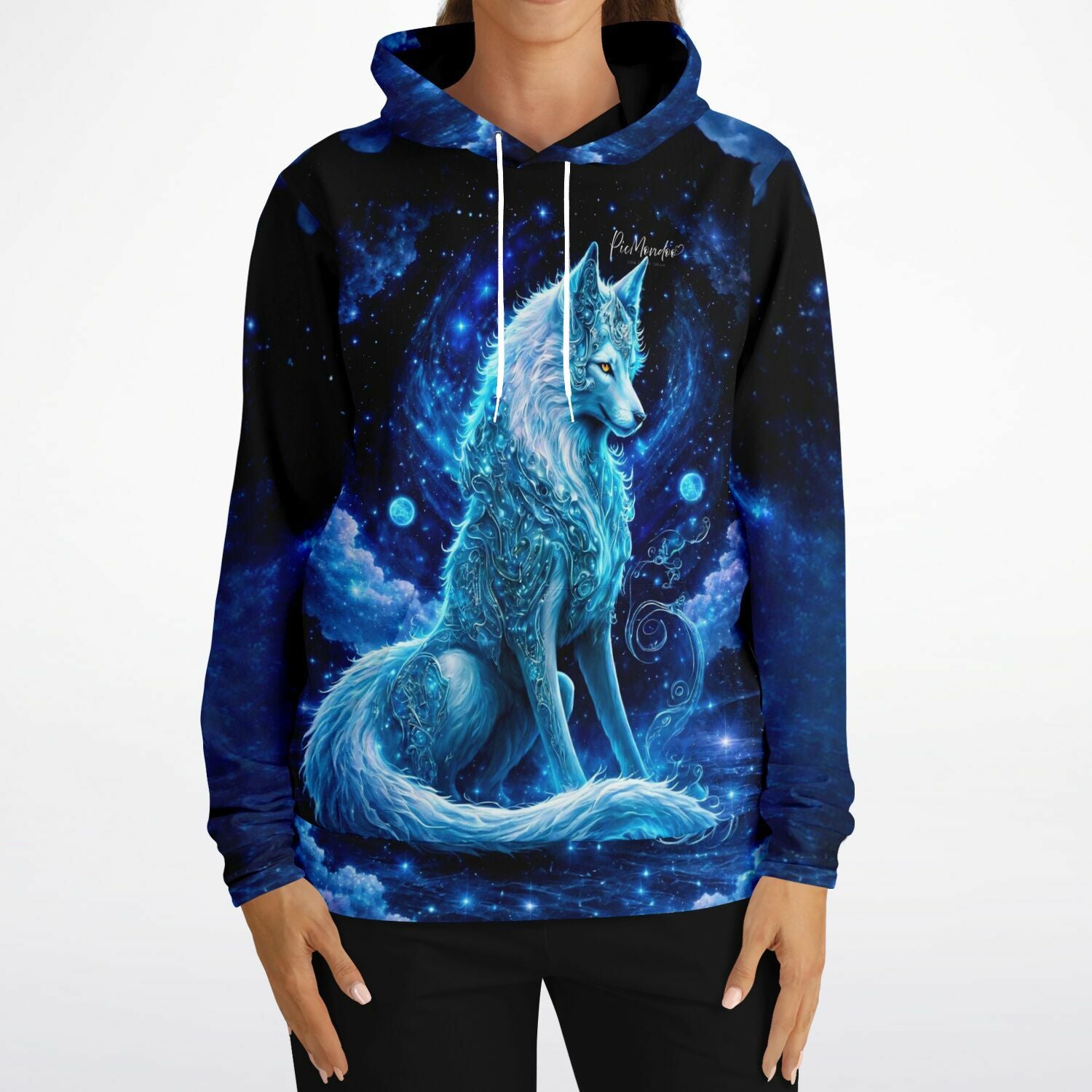Dreamer Hoodie - Leuchtbild Special - Verzauberter Wolf