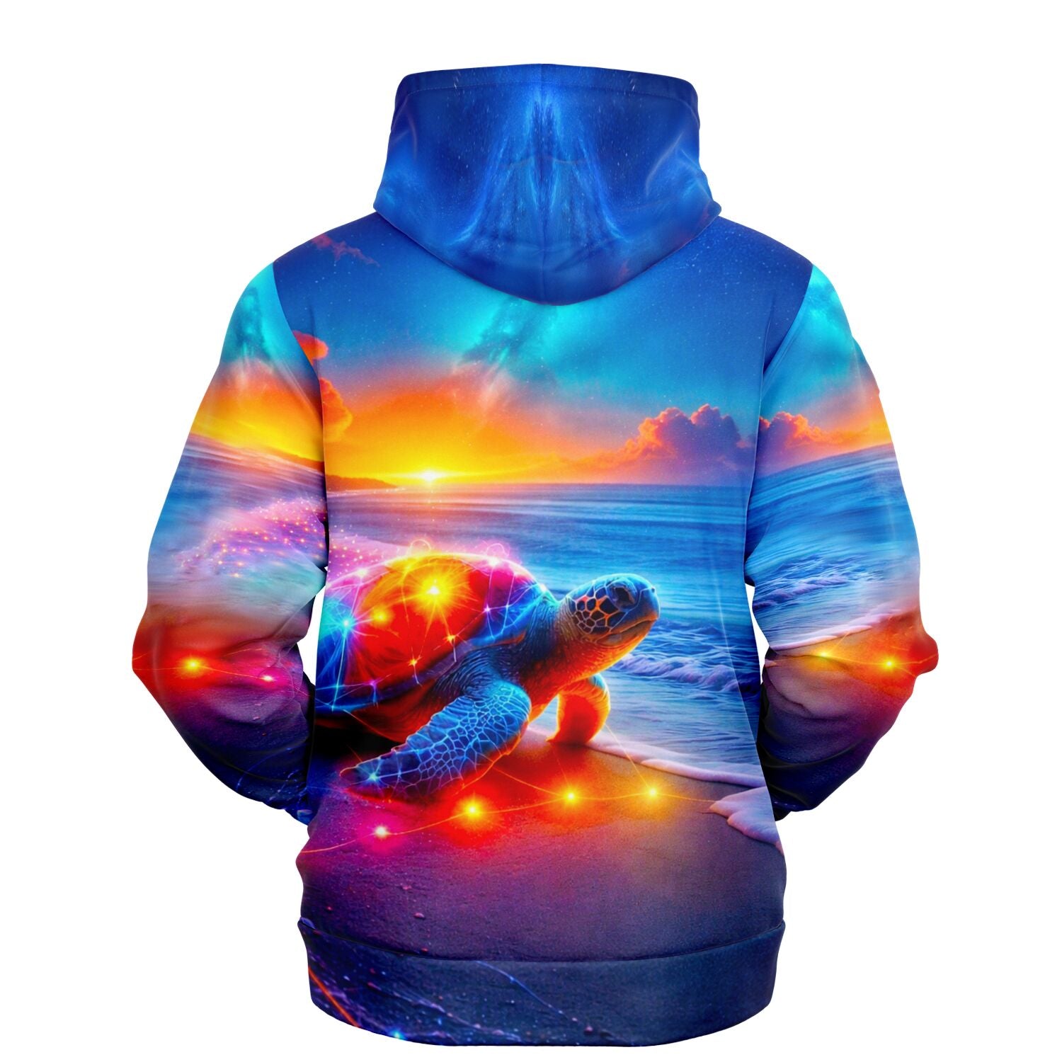 Dreamer Hoodie - Colorful sparkling Turtle