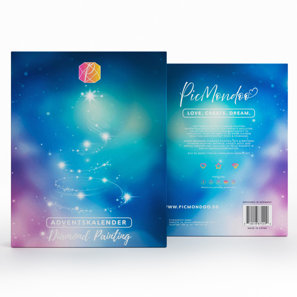 Diamond Painting XXL "Adventskalender 2024" - Limited Edition (Vorverkauf)